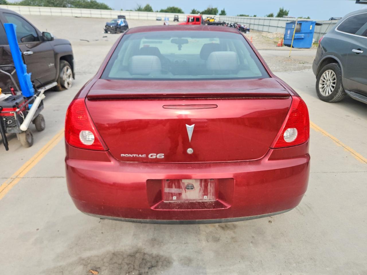 2009 Pontiac G6 Red vin: 1G2ZG57B594100533
