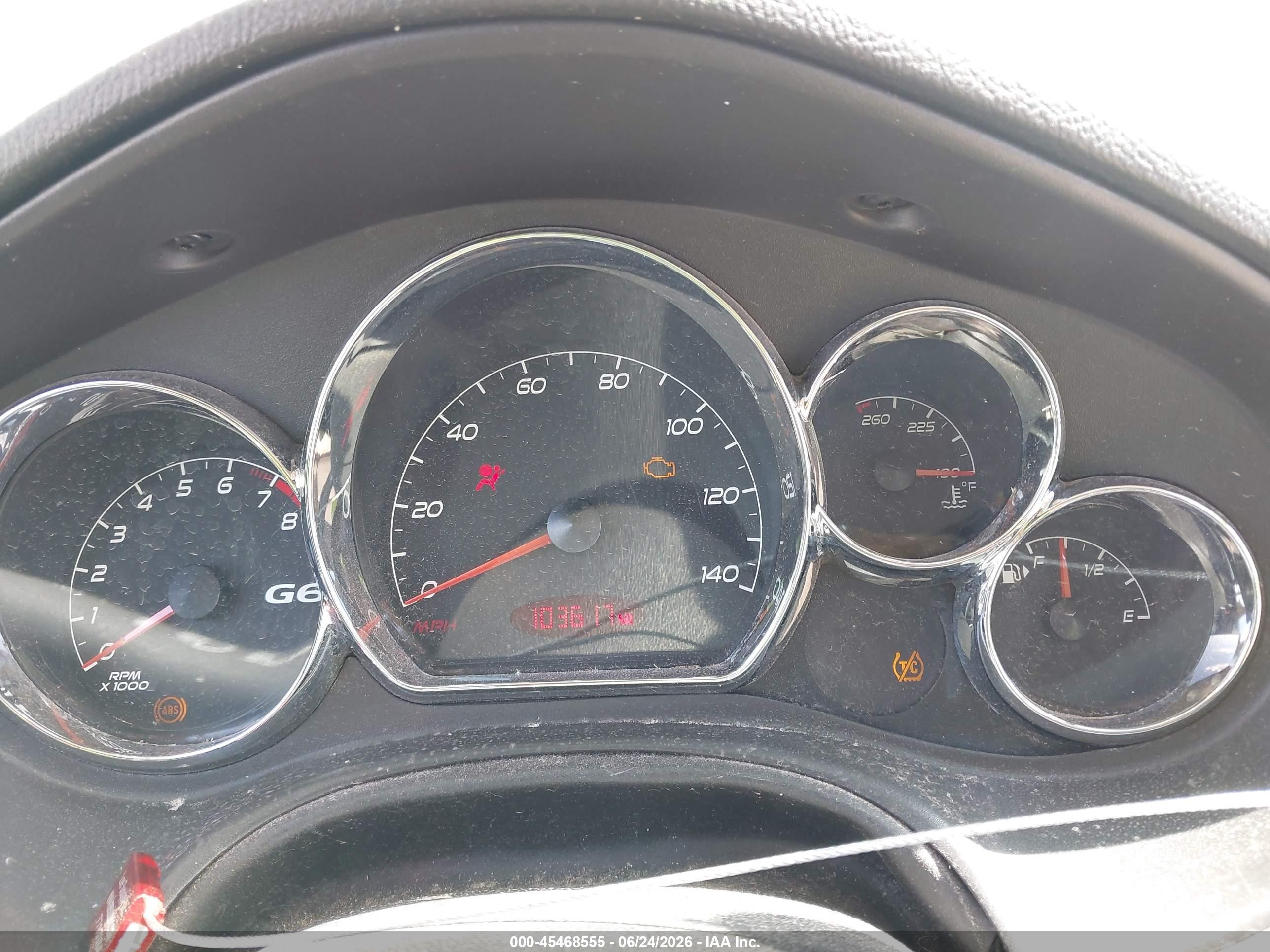 2008 Pontiac G6   White vin: 1G2ZG57B684265084
