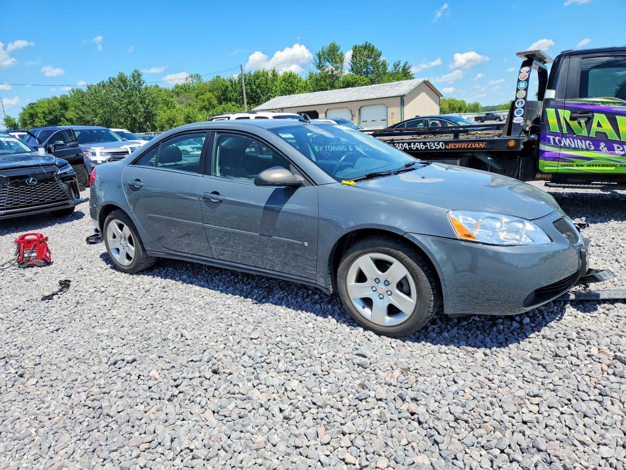 2009 Pontiac G6 Gray vin: 1G2ZG57B694155170