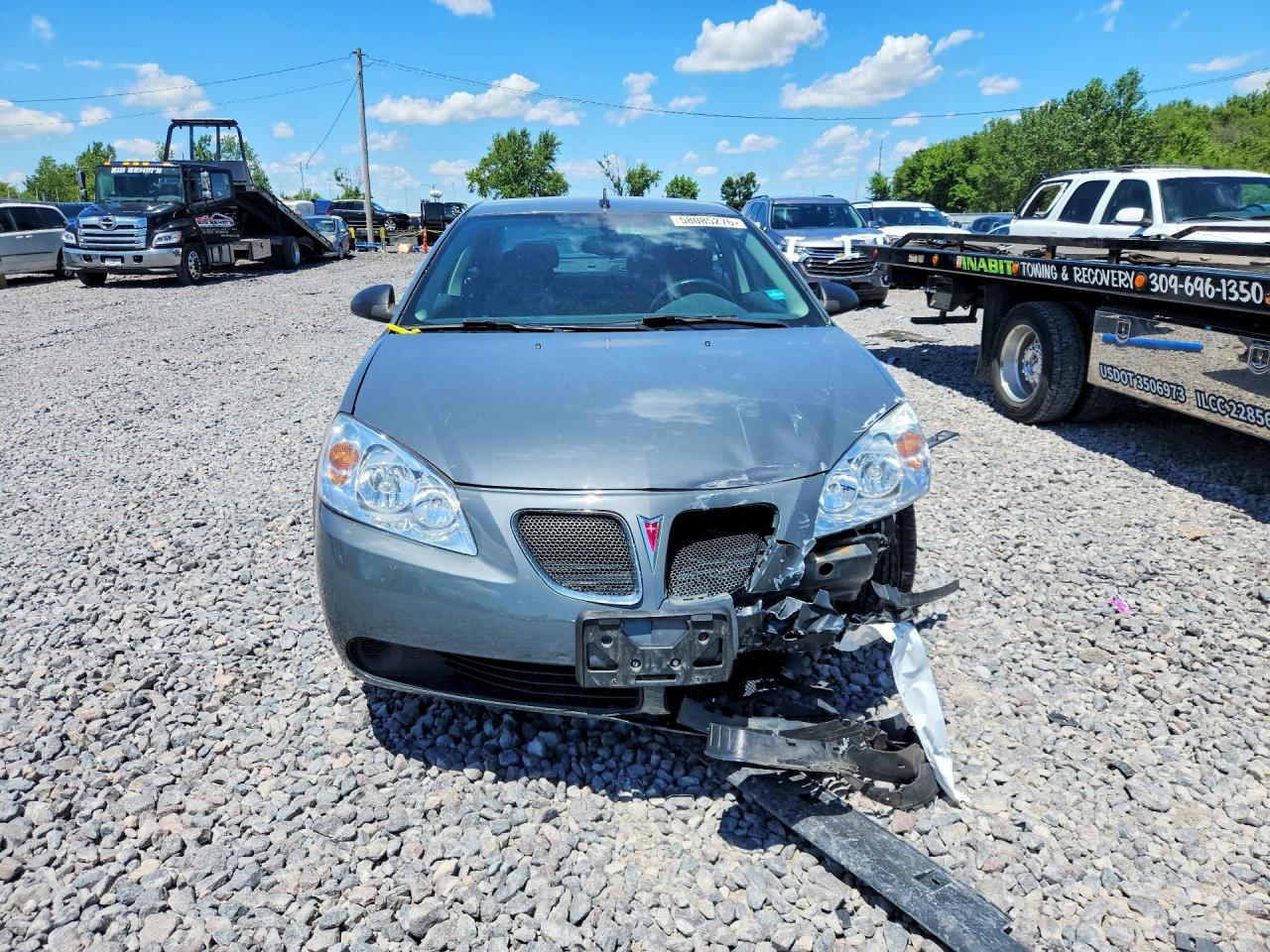 2009 Pontiac G6 Gray vin: 1G2ZG57B694155170