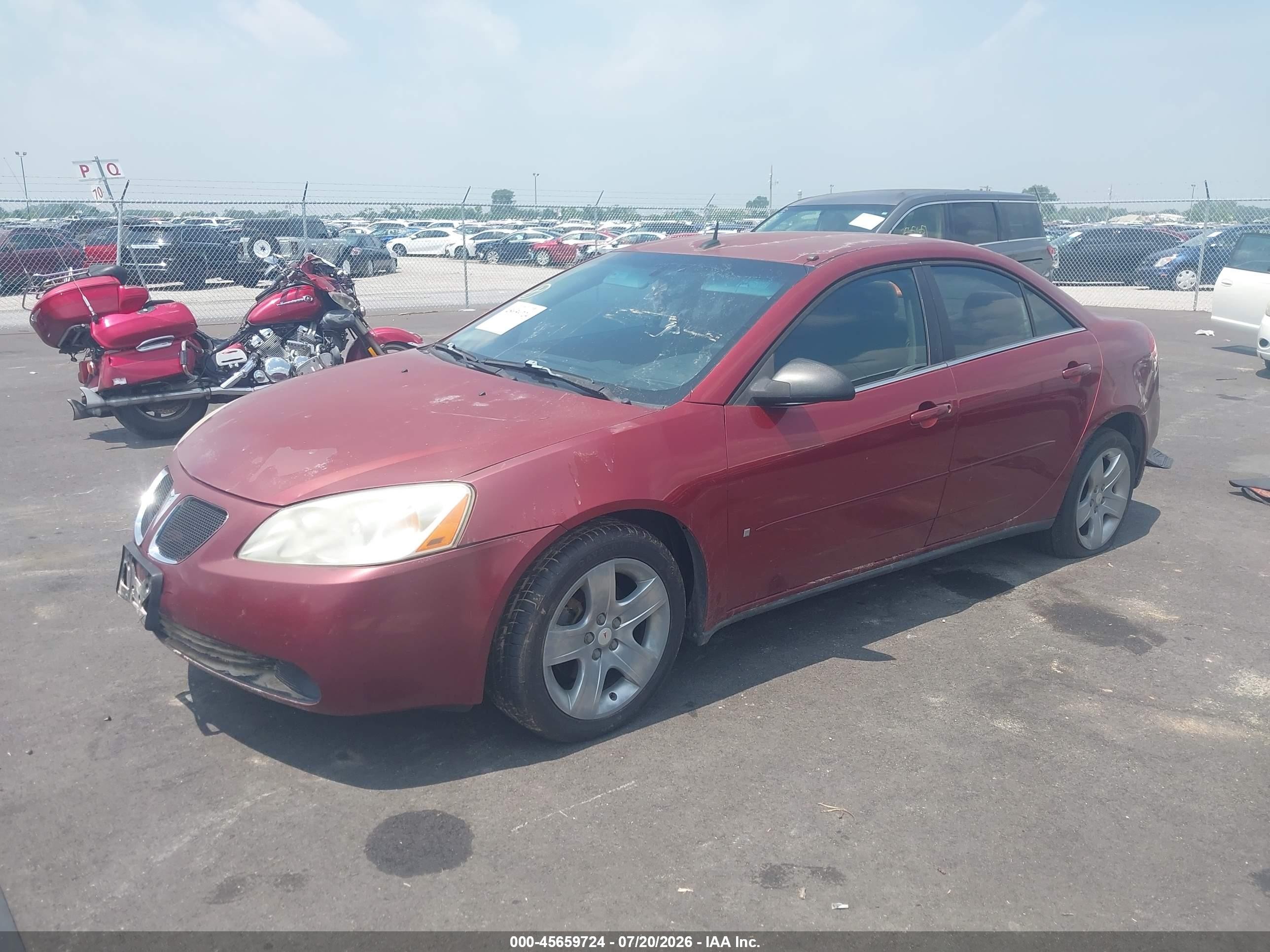 2008 Pontiac G6   Red vin: 1G2ZG57B784114321