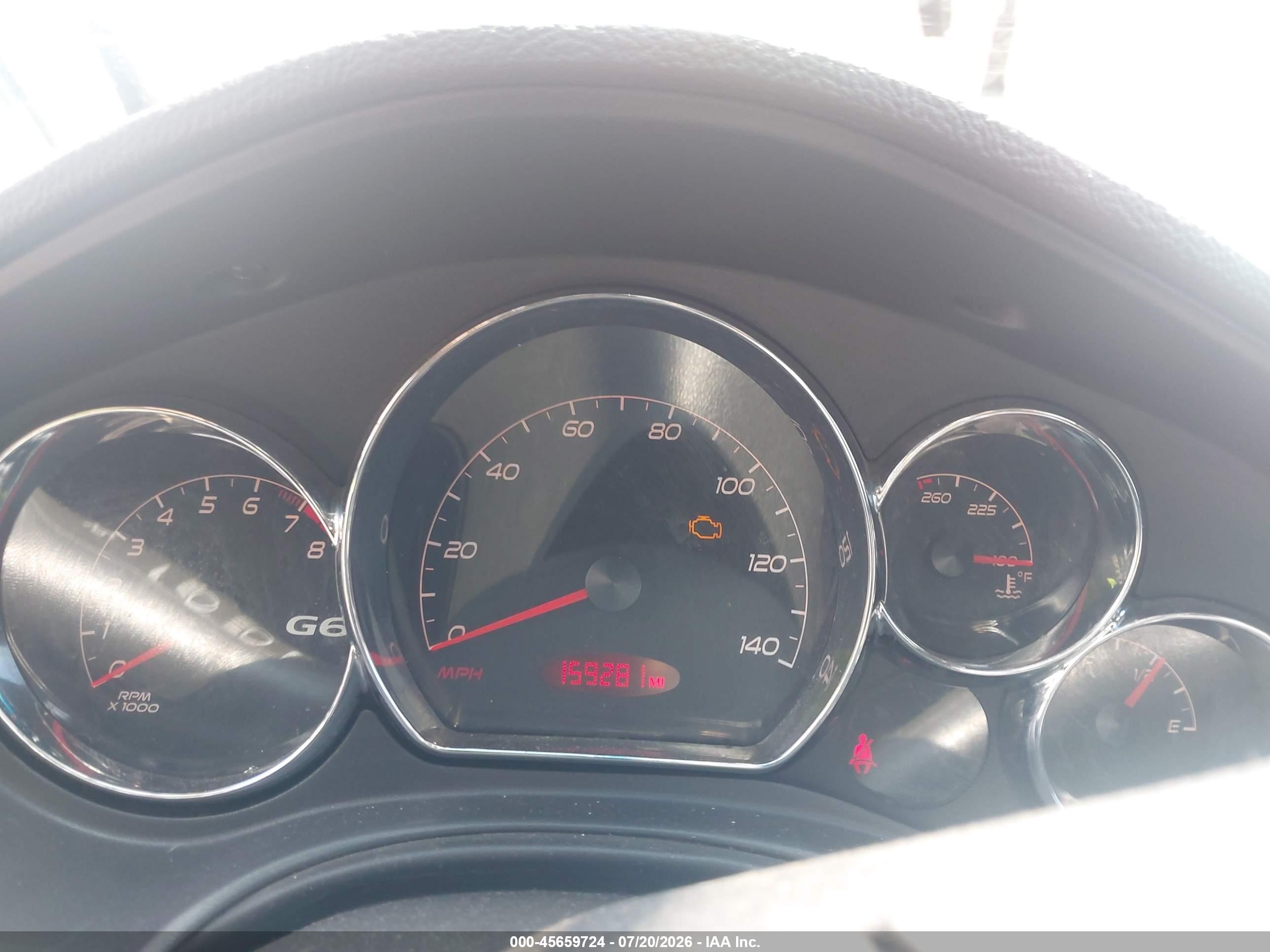 2008 Pontiac G6   Red vin: 1G2ZG57B784114321
