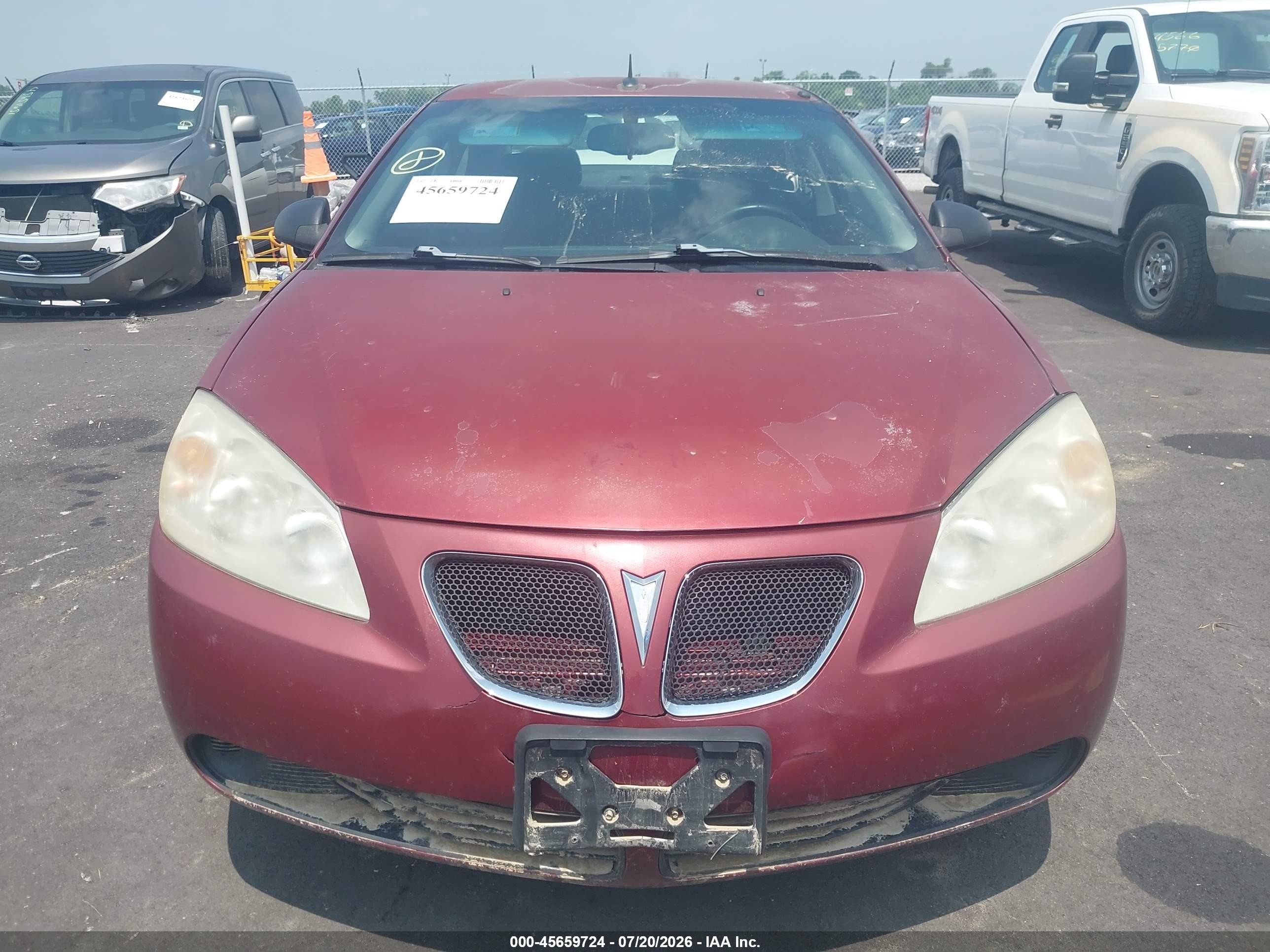 2008 Pontiac G6   Red vin: 1G2ZG57B784114321