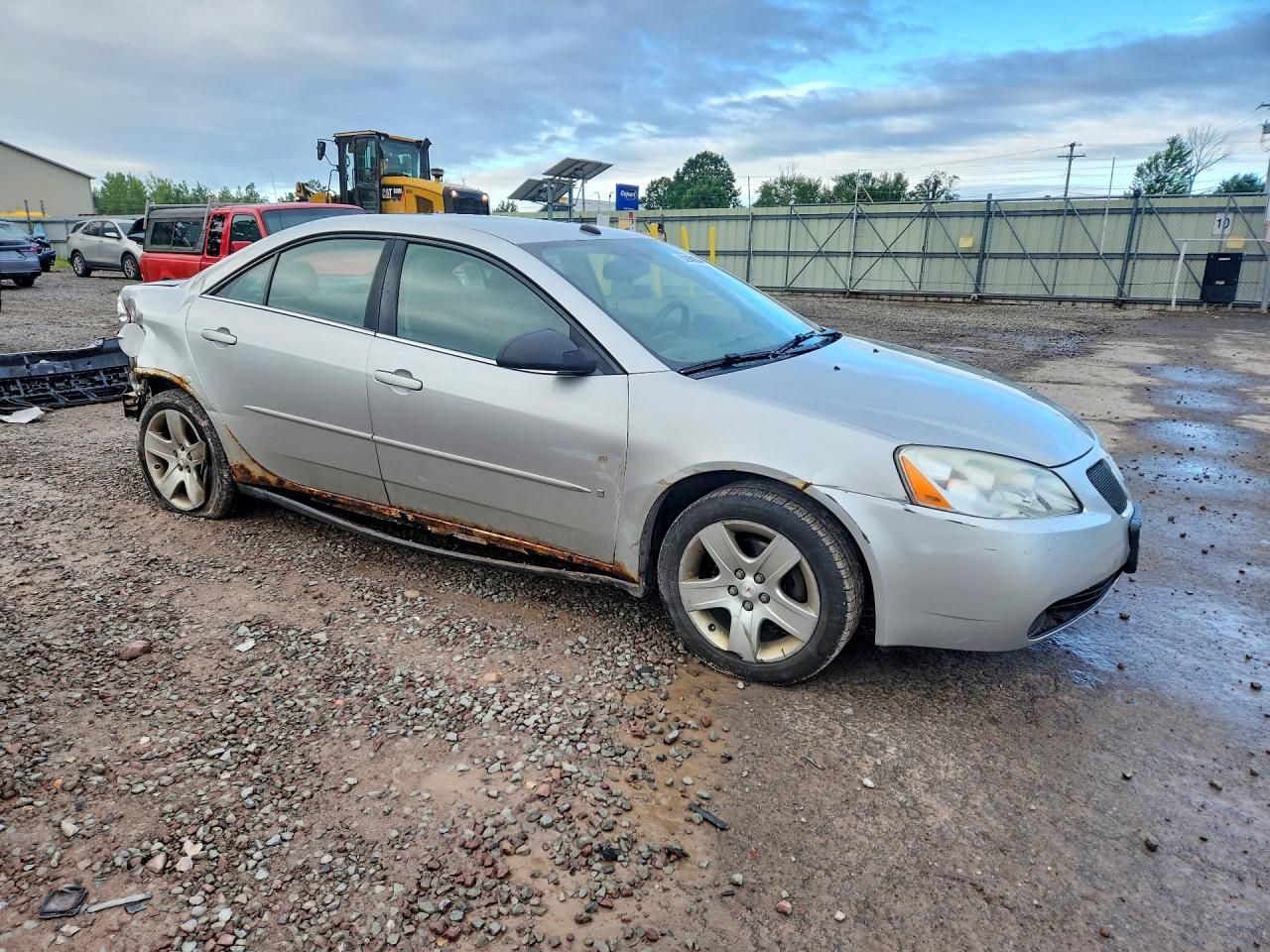 2008 Pontiac G6 Base Red vin: 1G2ZG57B784117445