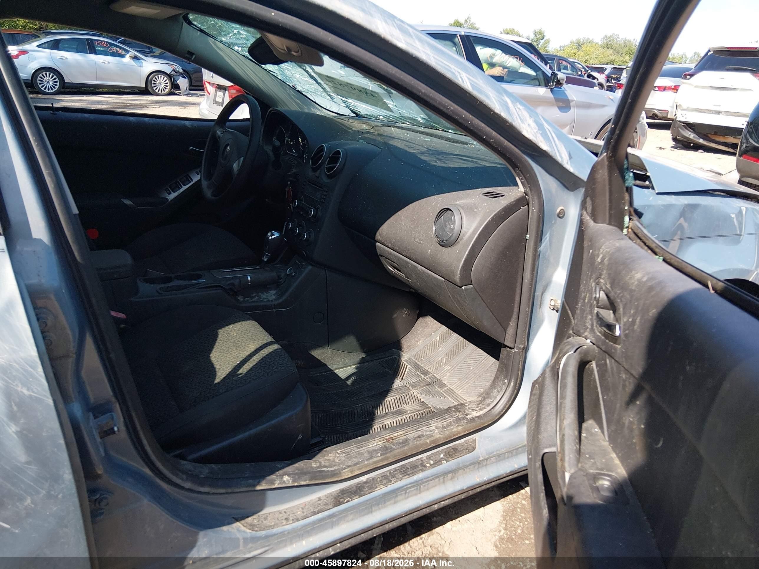 2008 Pontiac G6   Gray vin: 1G2ZG57B784175183