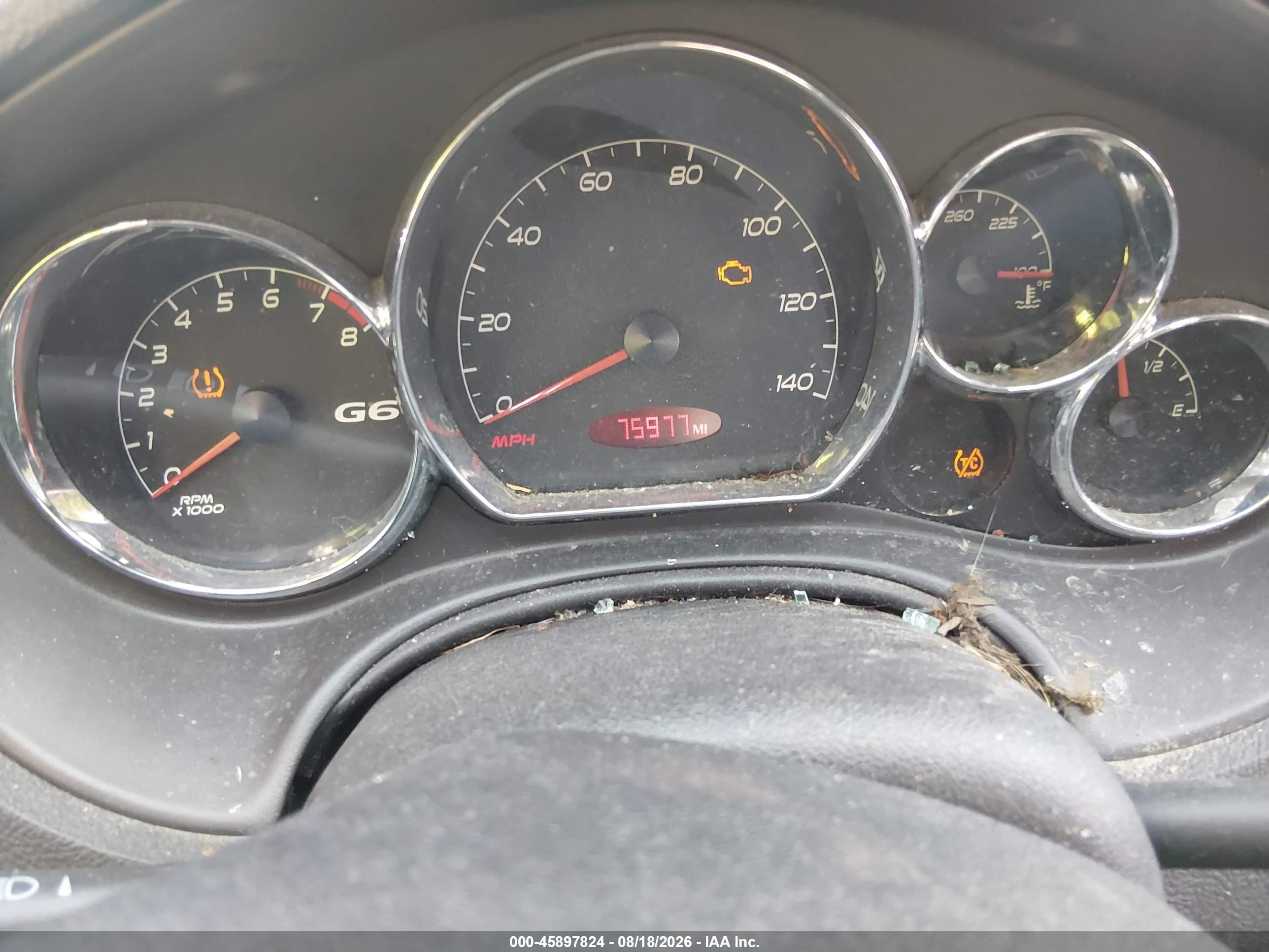 2008 Pontiac G6   Gray vin: 1G2ZG57B784175183