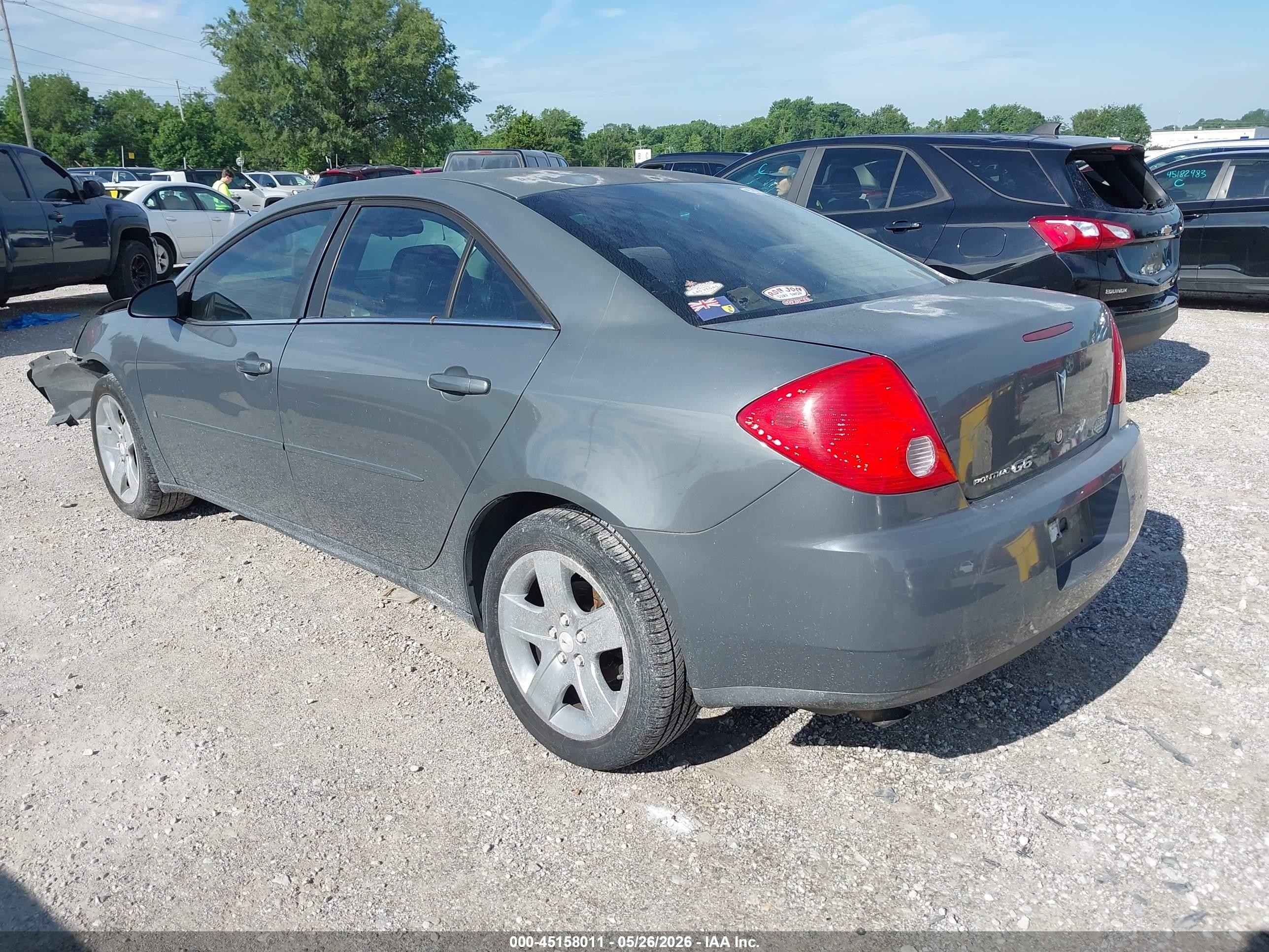 2008 Pontiac G6   Gray vin: 1G2ZG57B784193862