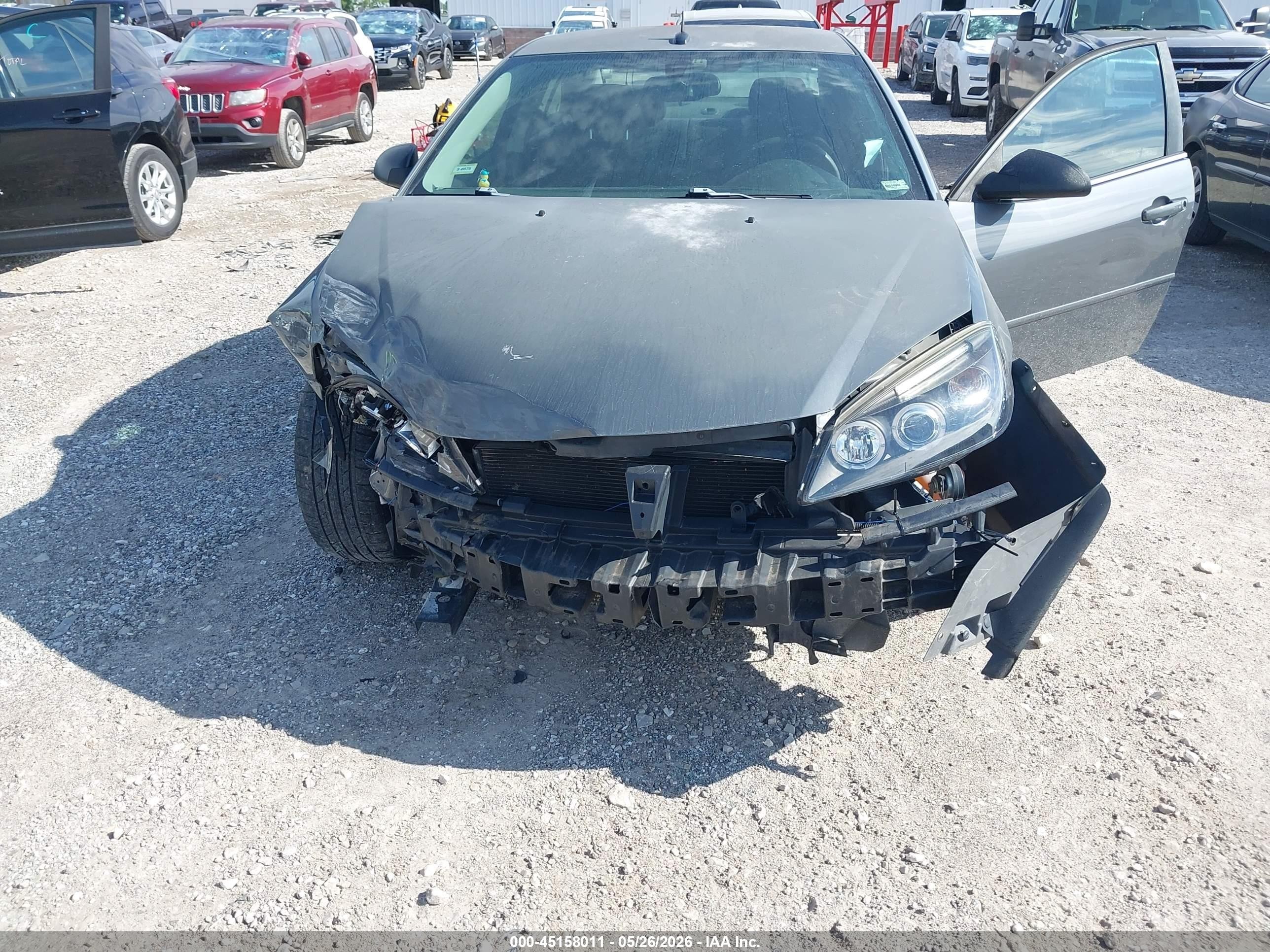 2008 Pontiac G6   Gray vin: 1G2ZG57B784193862