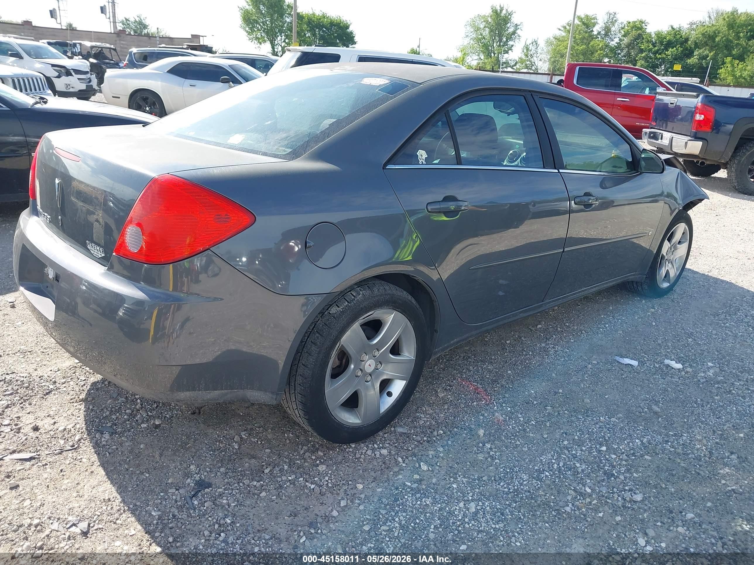 2008 Pontiac G6   Gray vin: 1G2ZG57B784193862