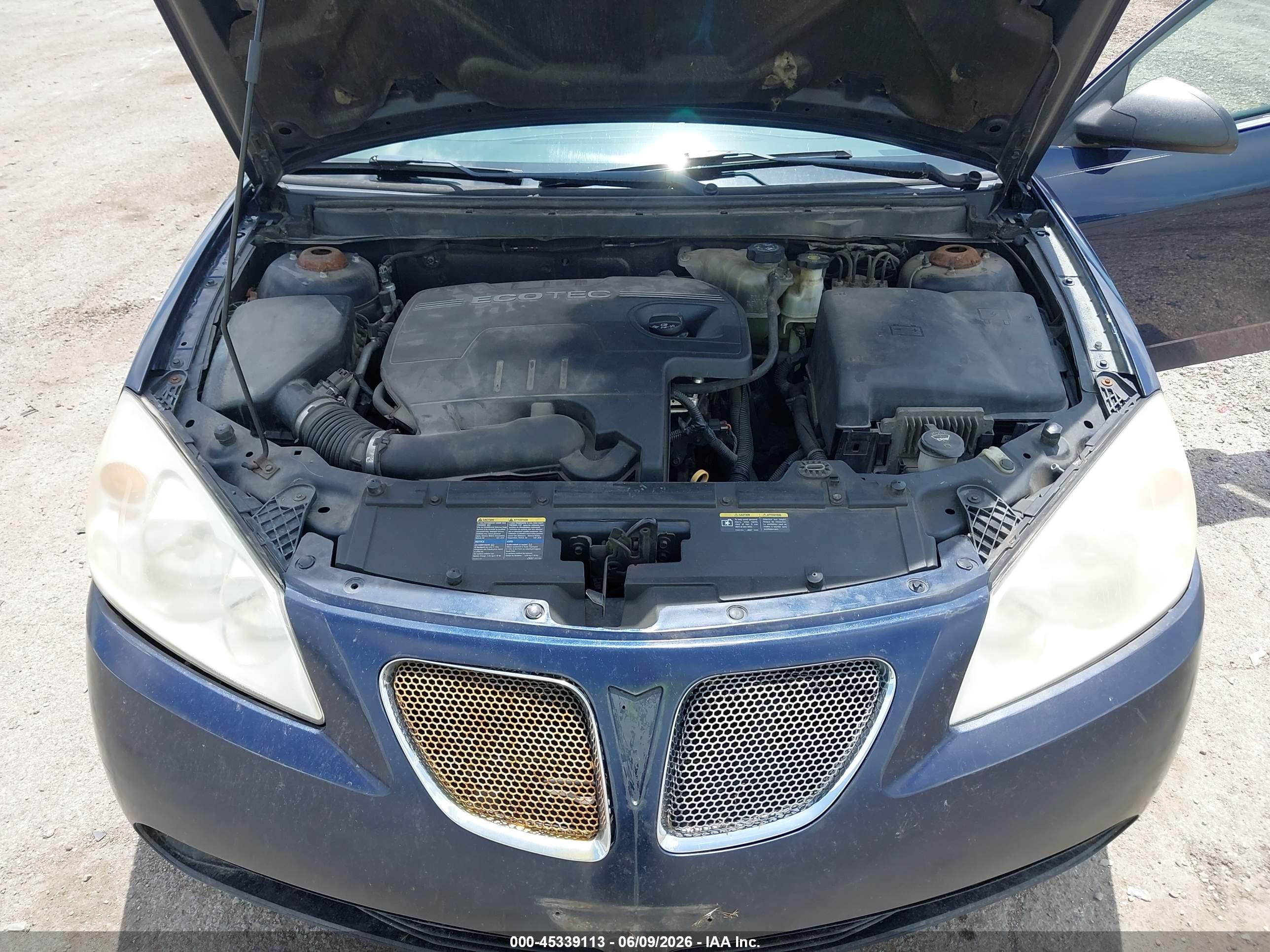 2008 Pontiac G6   Dark Blue vin: 1G2ZG57B784261609