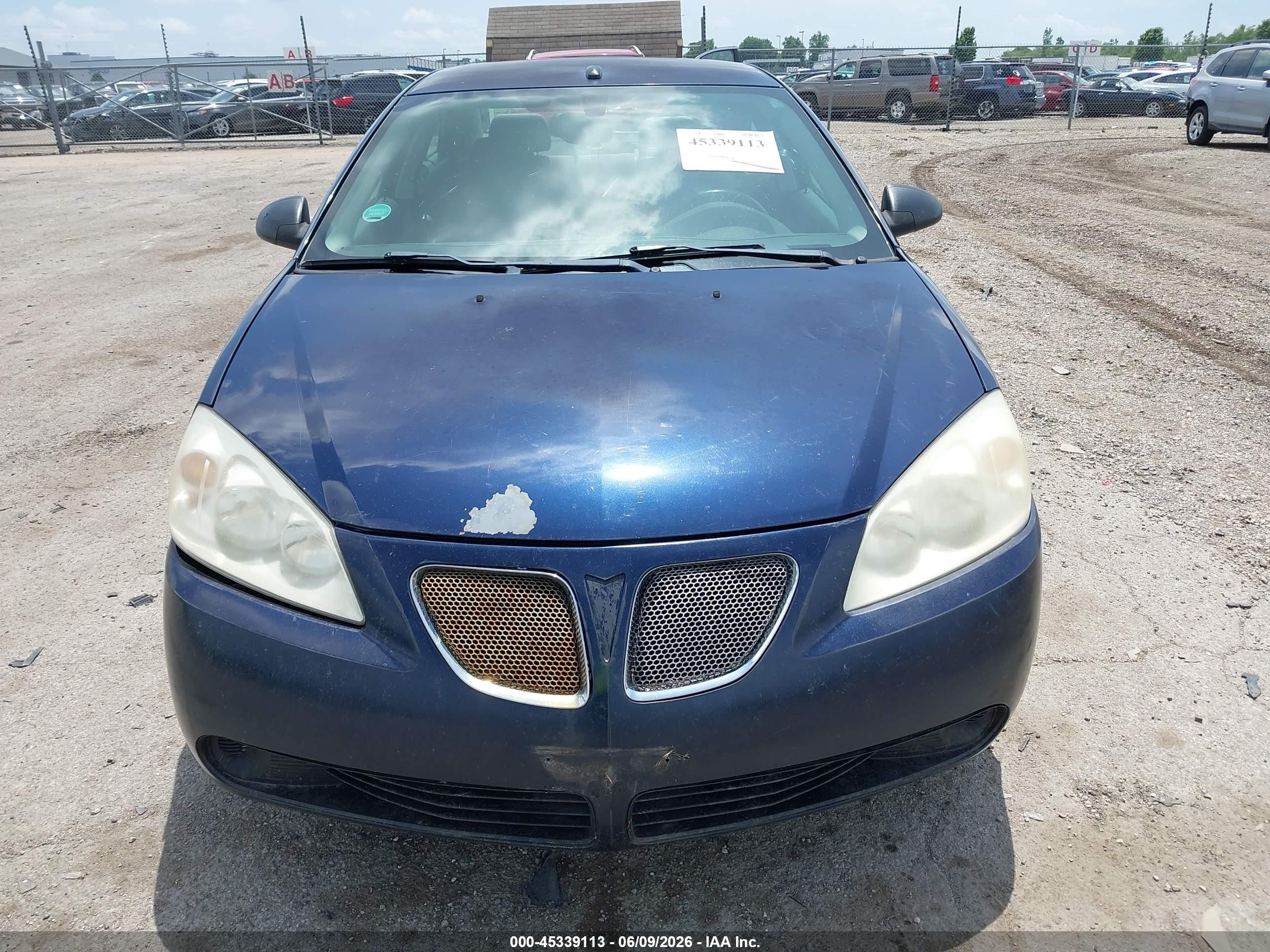 2008 Pontiac G6   Dark Blue vin: 1G2ZG57B784261609