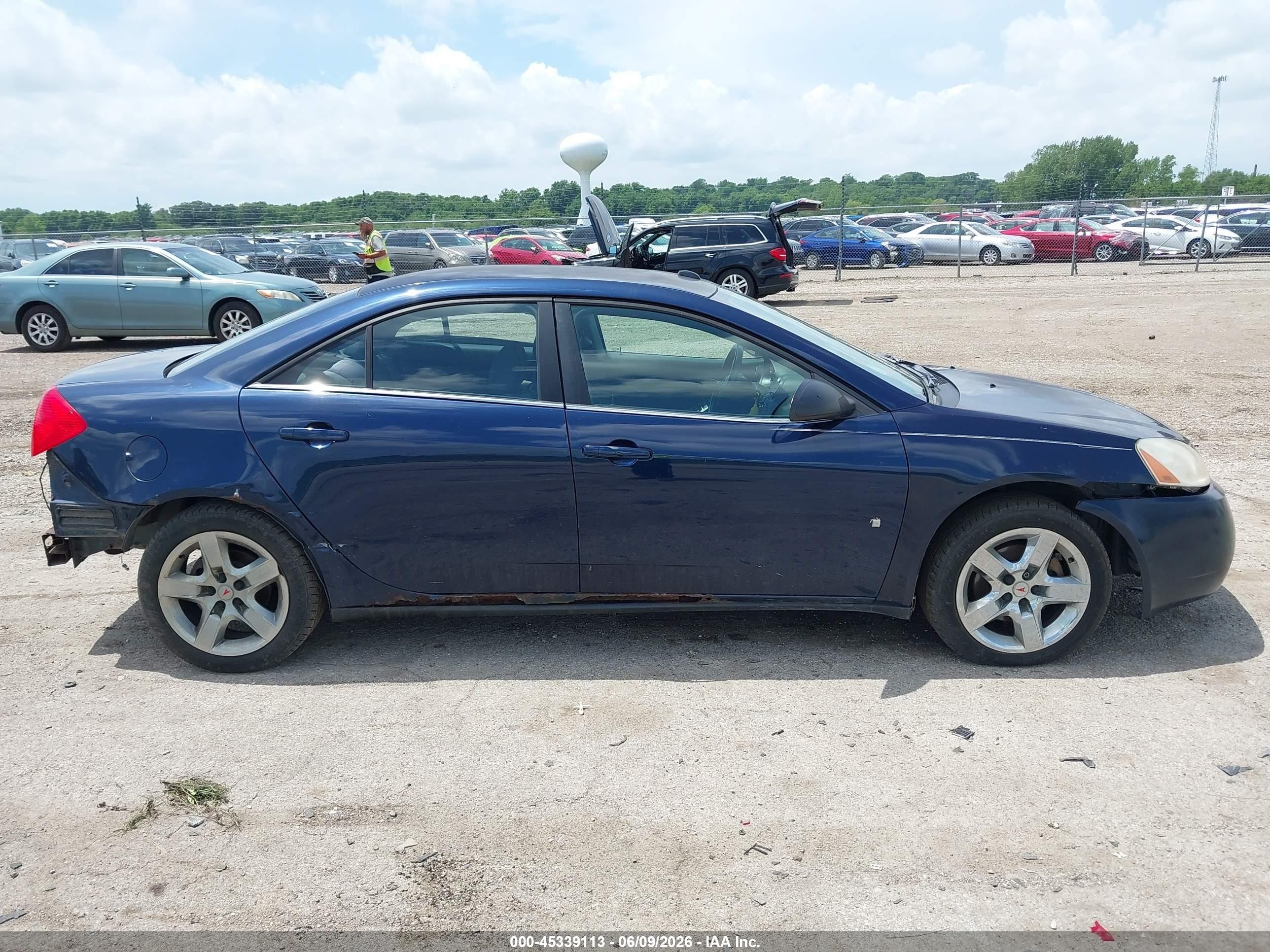 2008 Pontiac G6   Dark Blue vin: 1G2ZG57B784261609