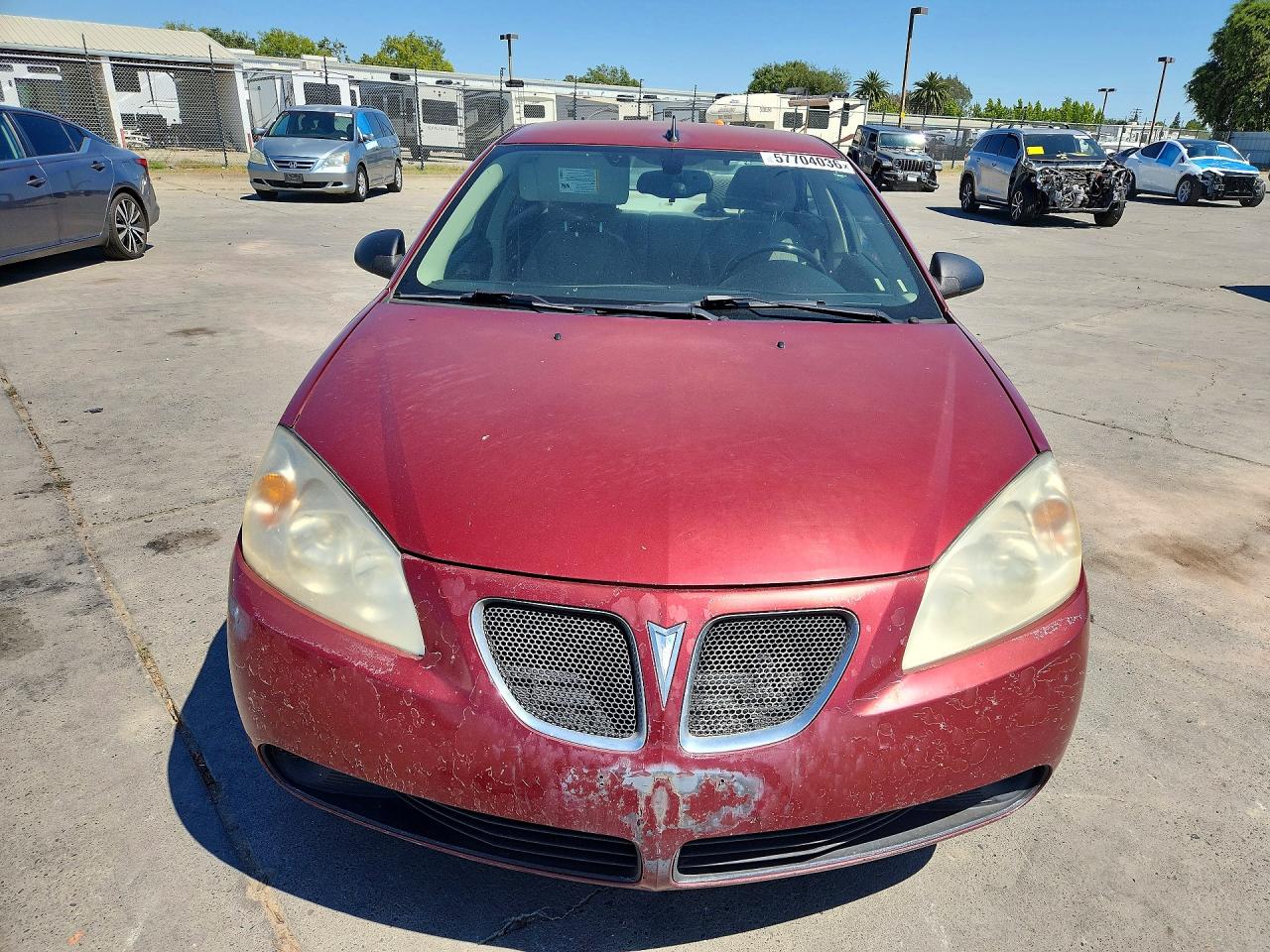2009 Pontiac G6 Maroon vin: 1G2ZG57B794141603