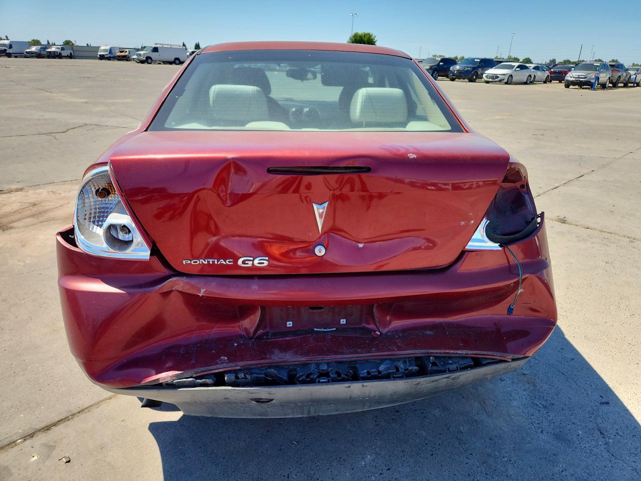 2009 Pontiac G6 Maroon vin: 1G2ZG57B794141603