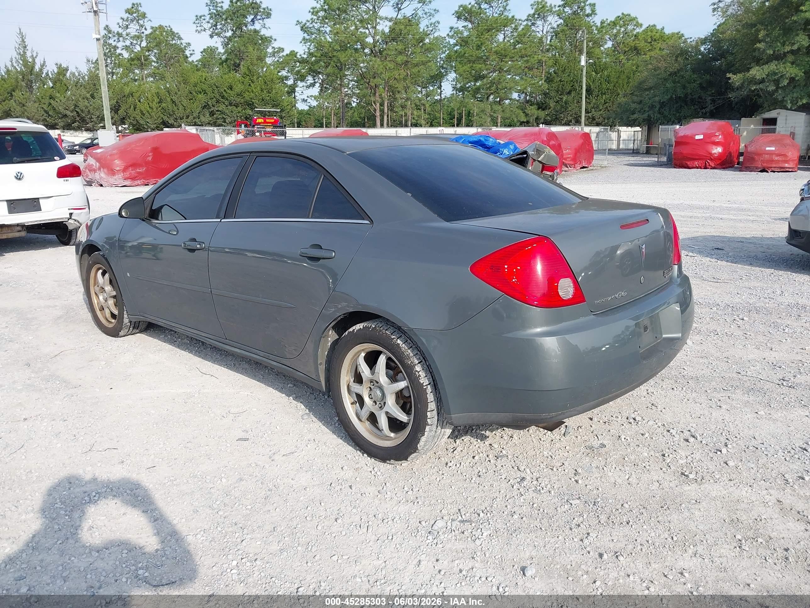 2008 Pontiac G6   Gray vin: 1G2ZG57B884161129