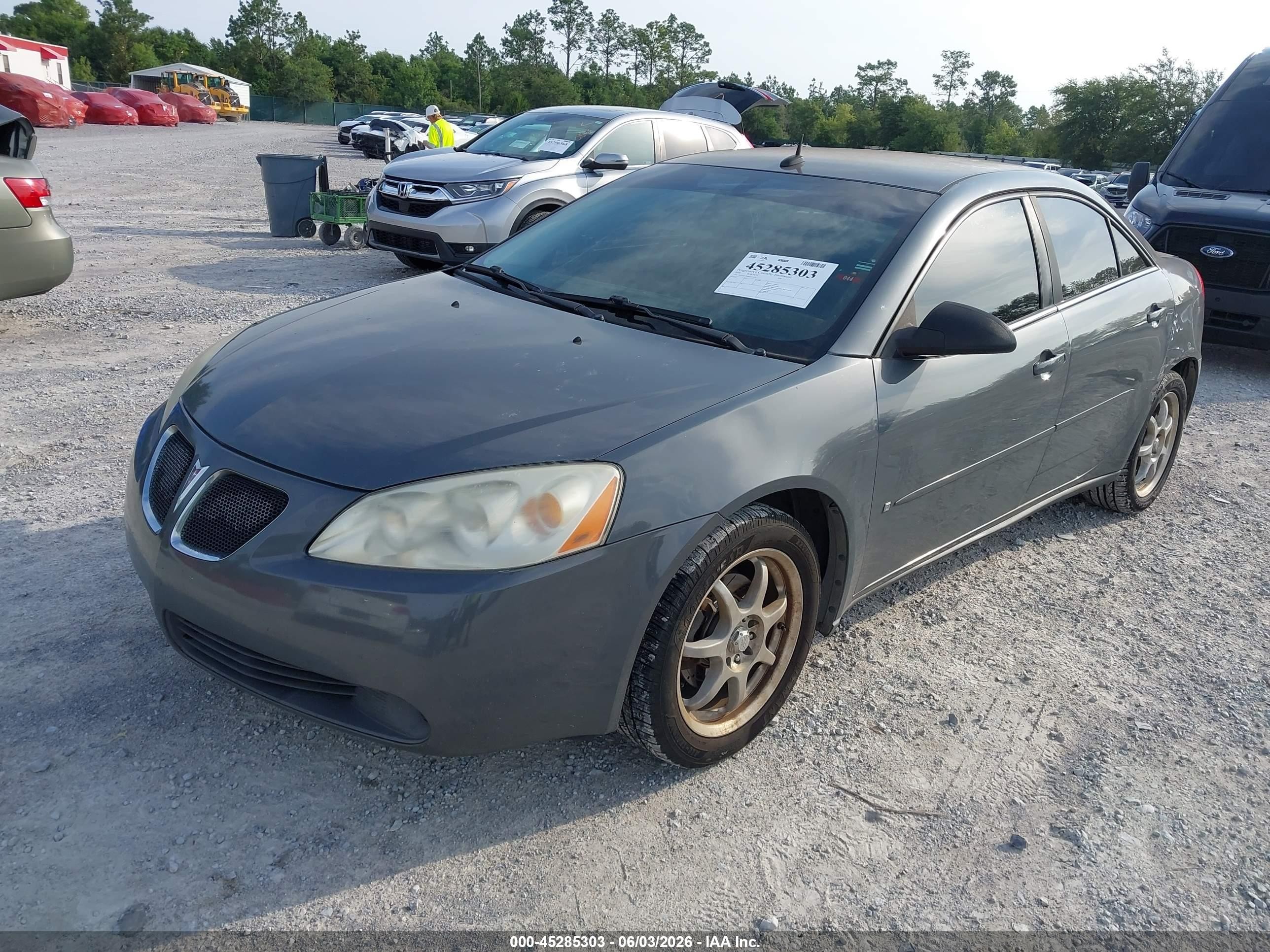 2008 Pontiac G6   Gray vin: 1G2ZG57B884161129