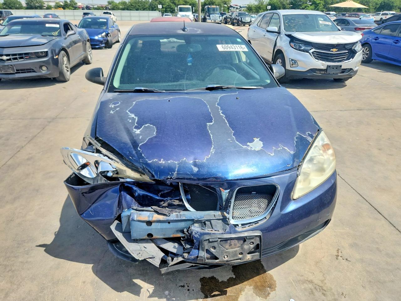 2008 Pontiac G6 Base Синий vin: 1G2ZG57B884224083