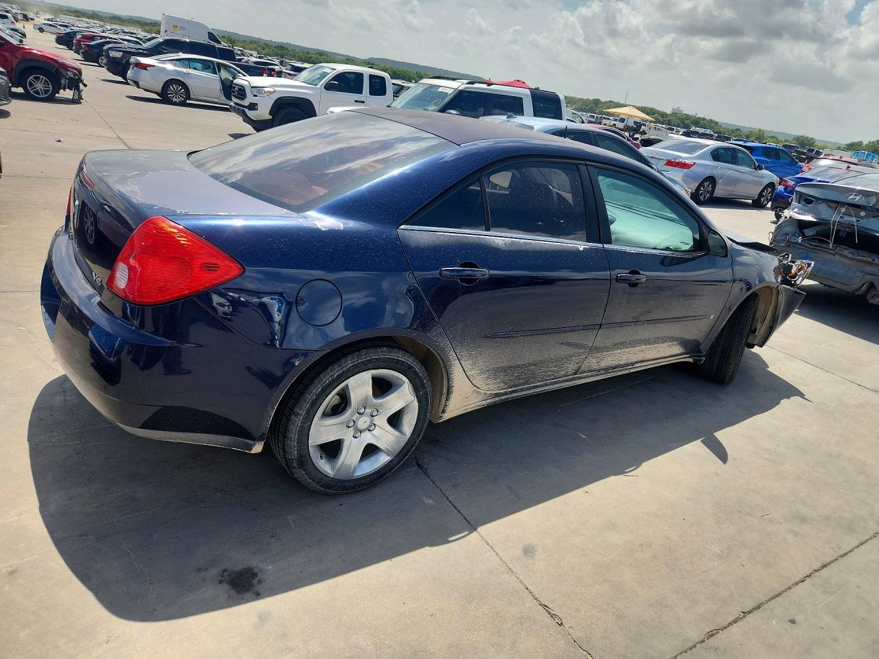 2008 Pontiac G6 Base Синий vin: 1G2ZG57B884224083