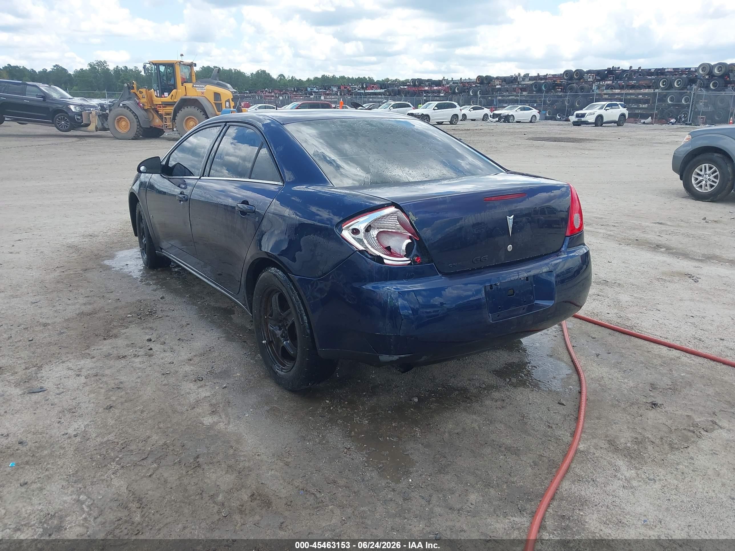 2008 Pontiac G6 Dark Blue vin: 1G2ZG57B884238517