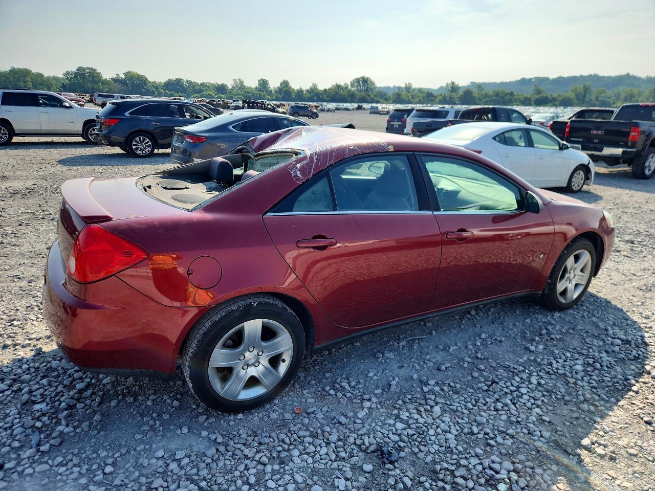 2009 Pontiac G6 Красный vin: 1G2ZG57B894187070
