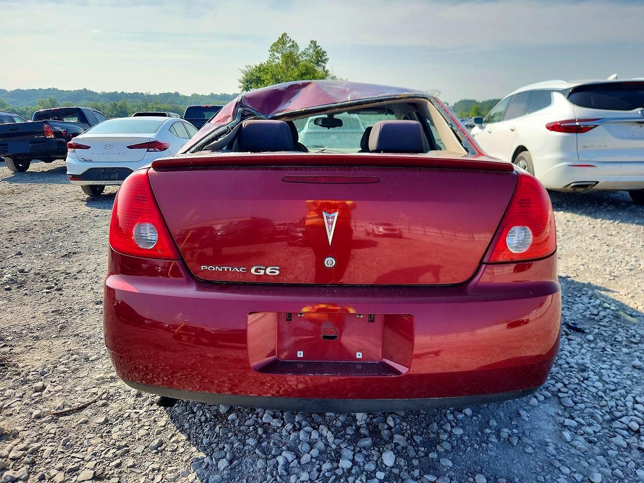 2009 Pontiac G6 Красный vin: 1G2ZG57B894187070