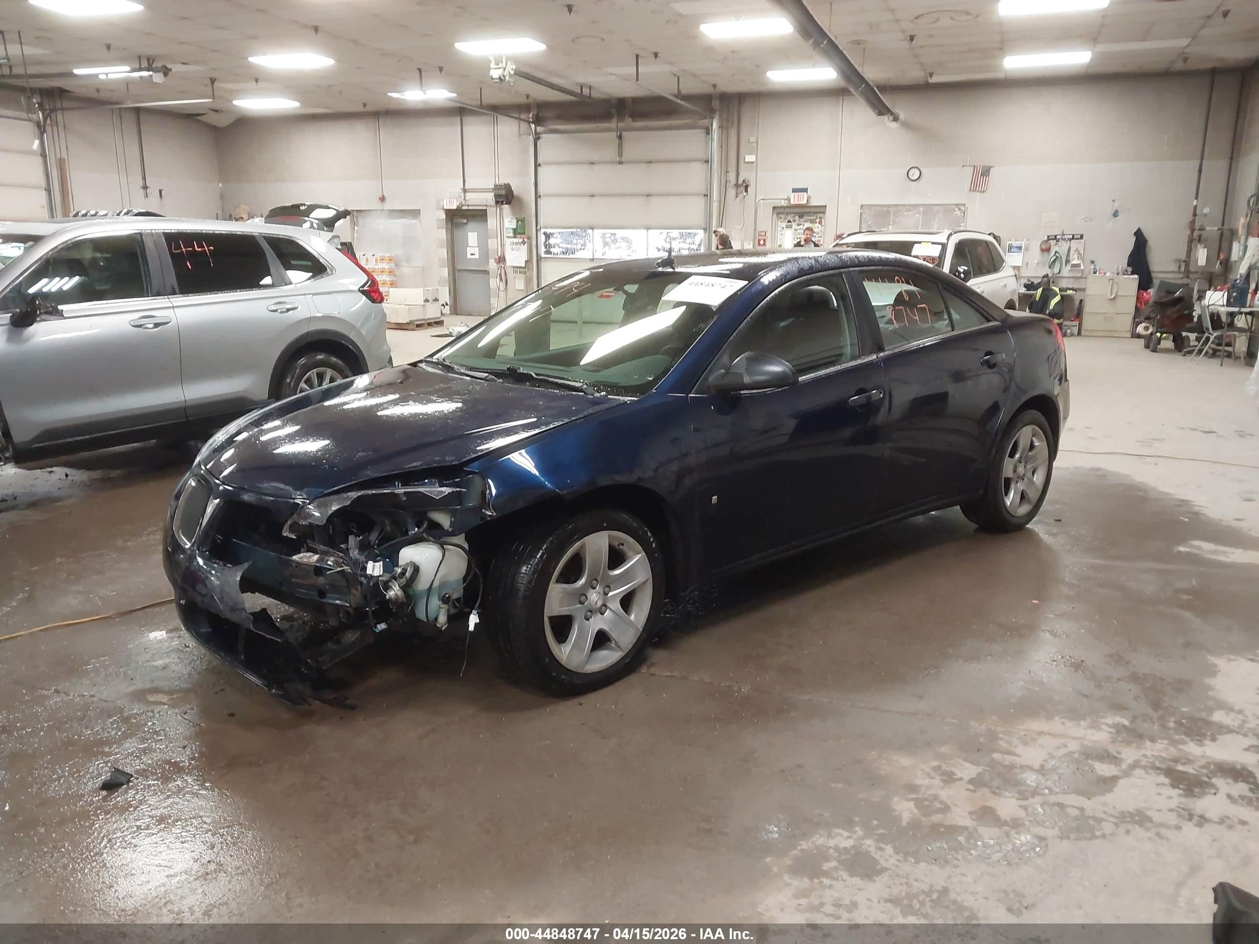 2008 Pontiac G6   Blue vin: 1G2ZG57B984145991