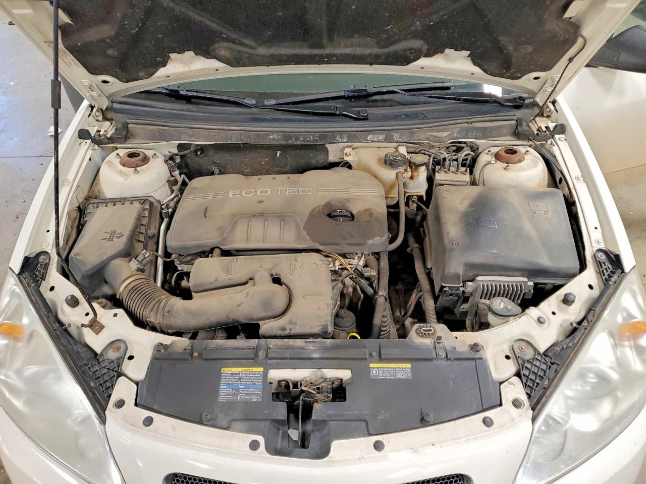 2008 Pontiac G6 Base White vin: 1G2ZG57B984172544