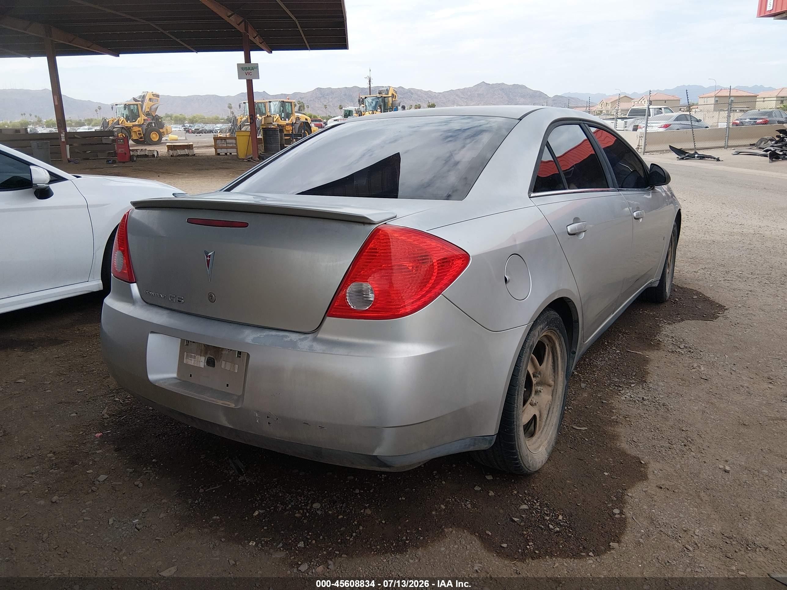 2008 Pontiac G6   Silver vin: 1G2ZG57B984224223