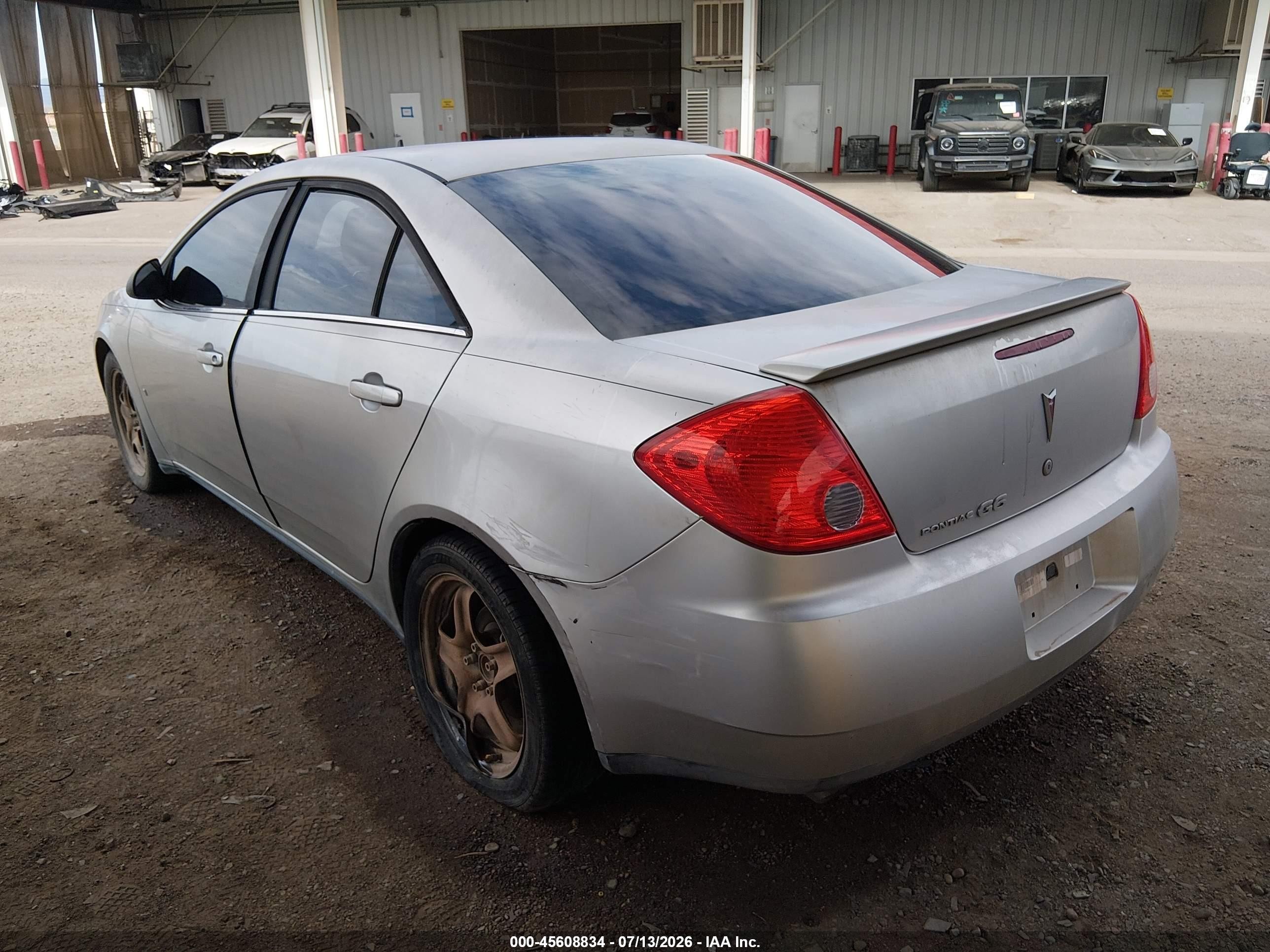 2008 Pontiac G6   Silver vin: 1G2ZG57B984224223