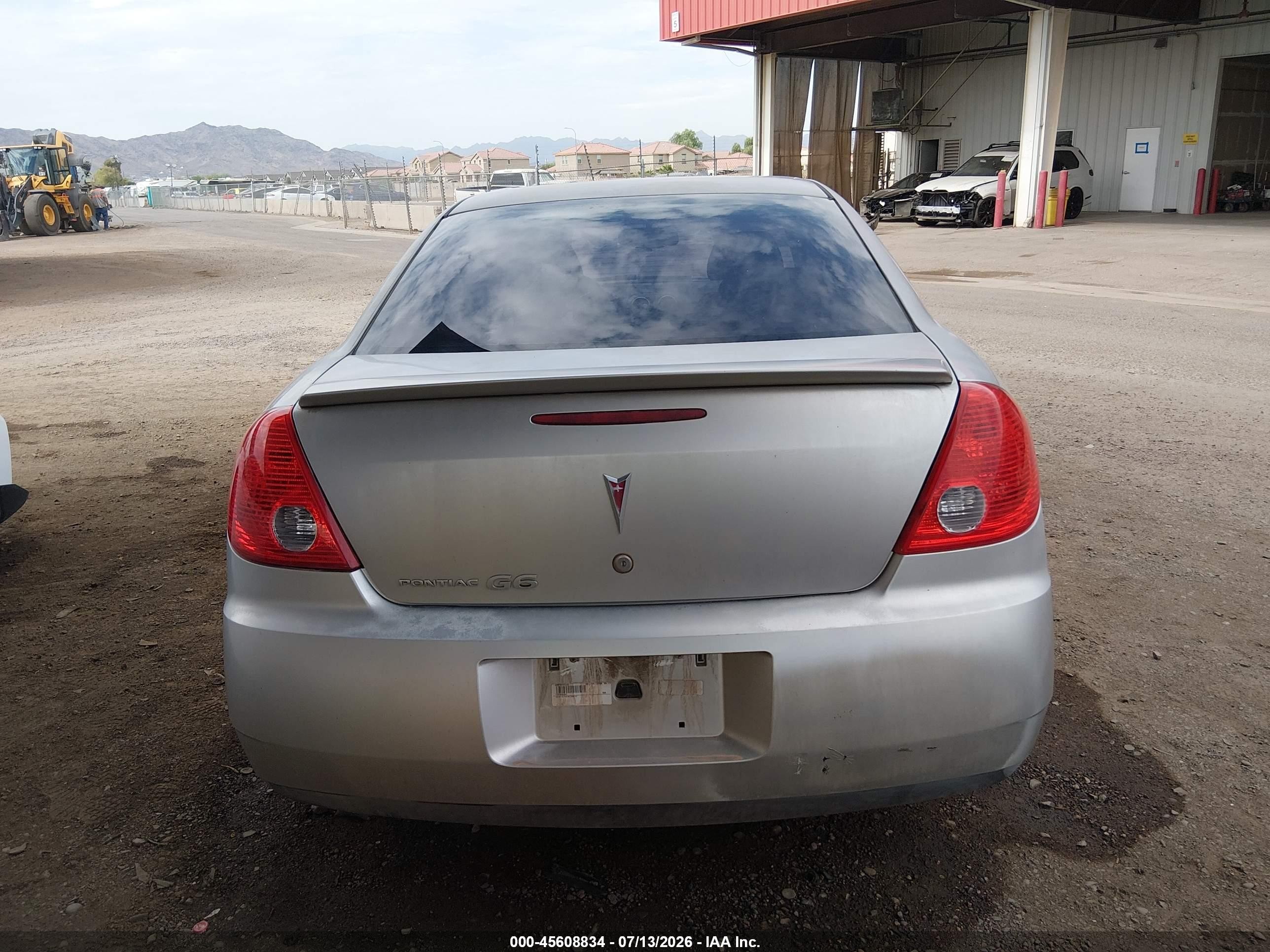 2008 Pontiac G6   Silver vin: 1G2ZG57B984224223