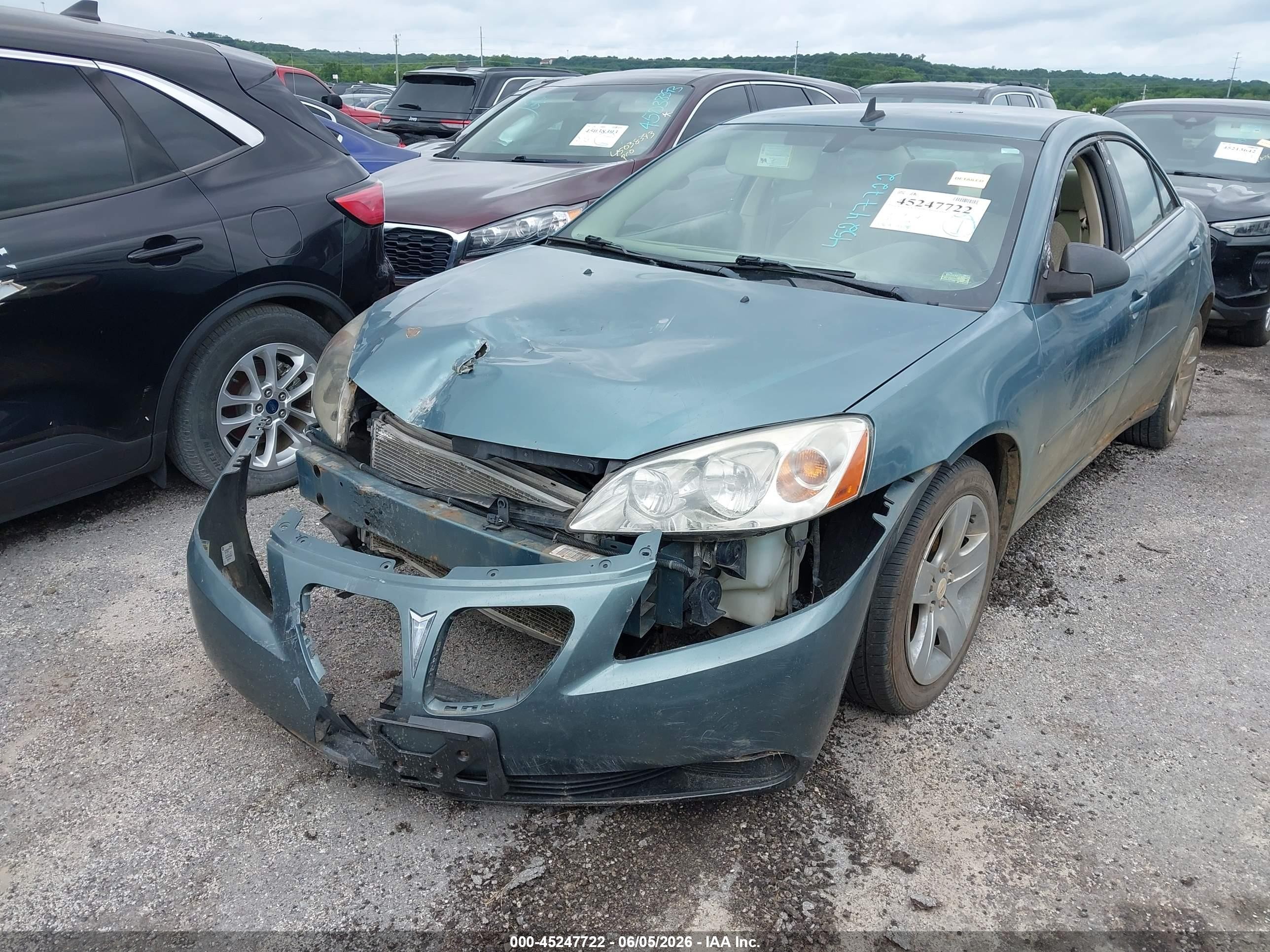 2009 Pontiac G6   Light Blue vin: 1G2ZG57B994192231