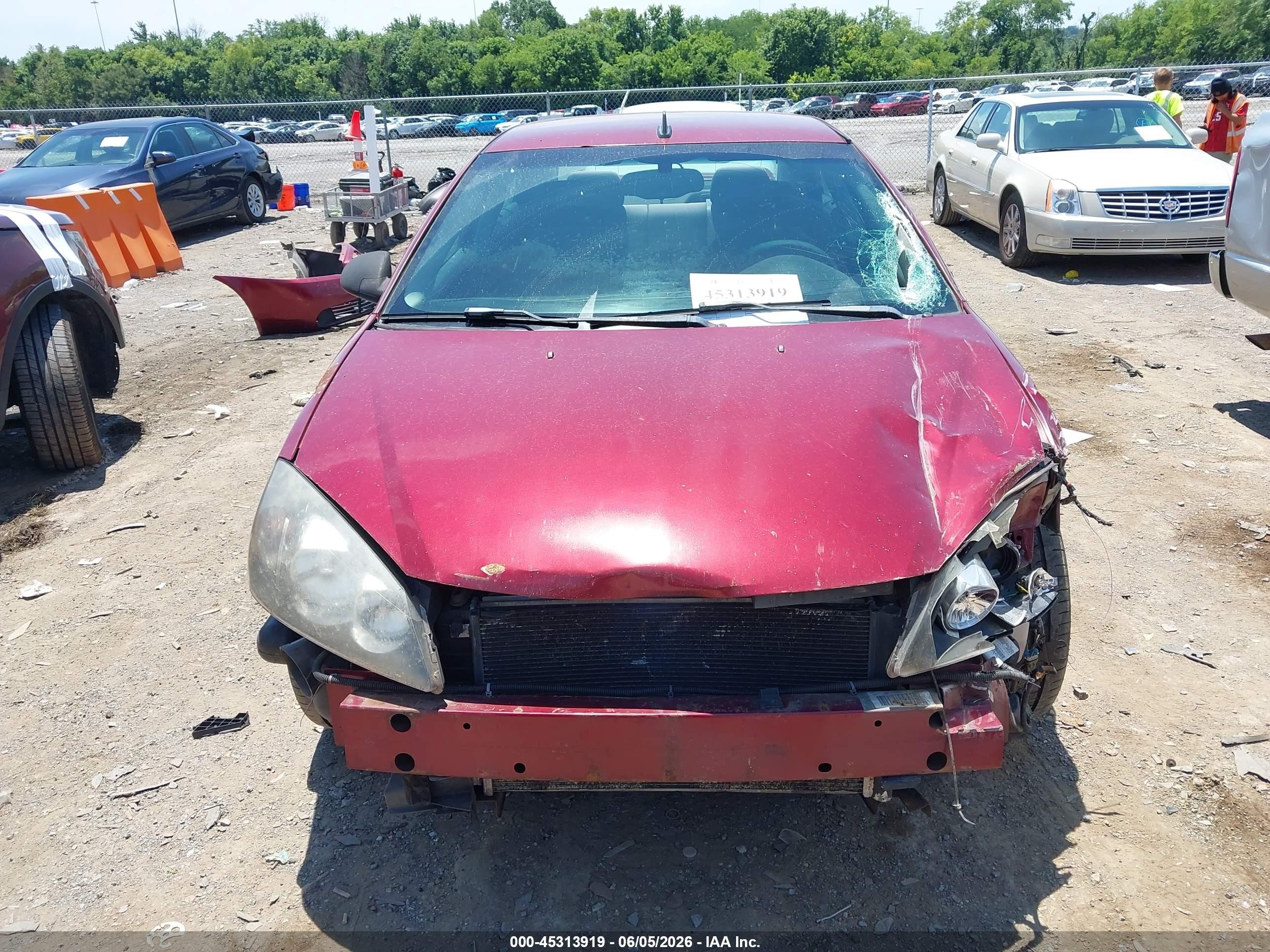 2008 Pontiac G6   Maroon vin: 1G2ZG57N084238165