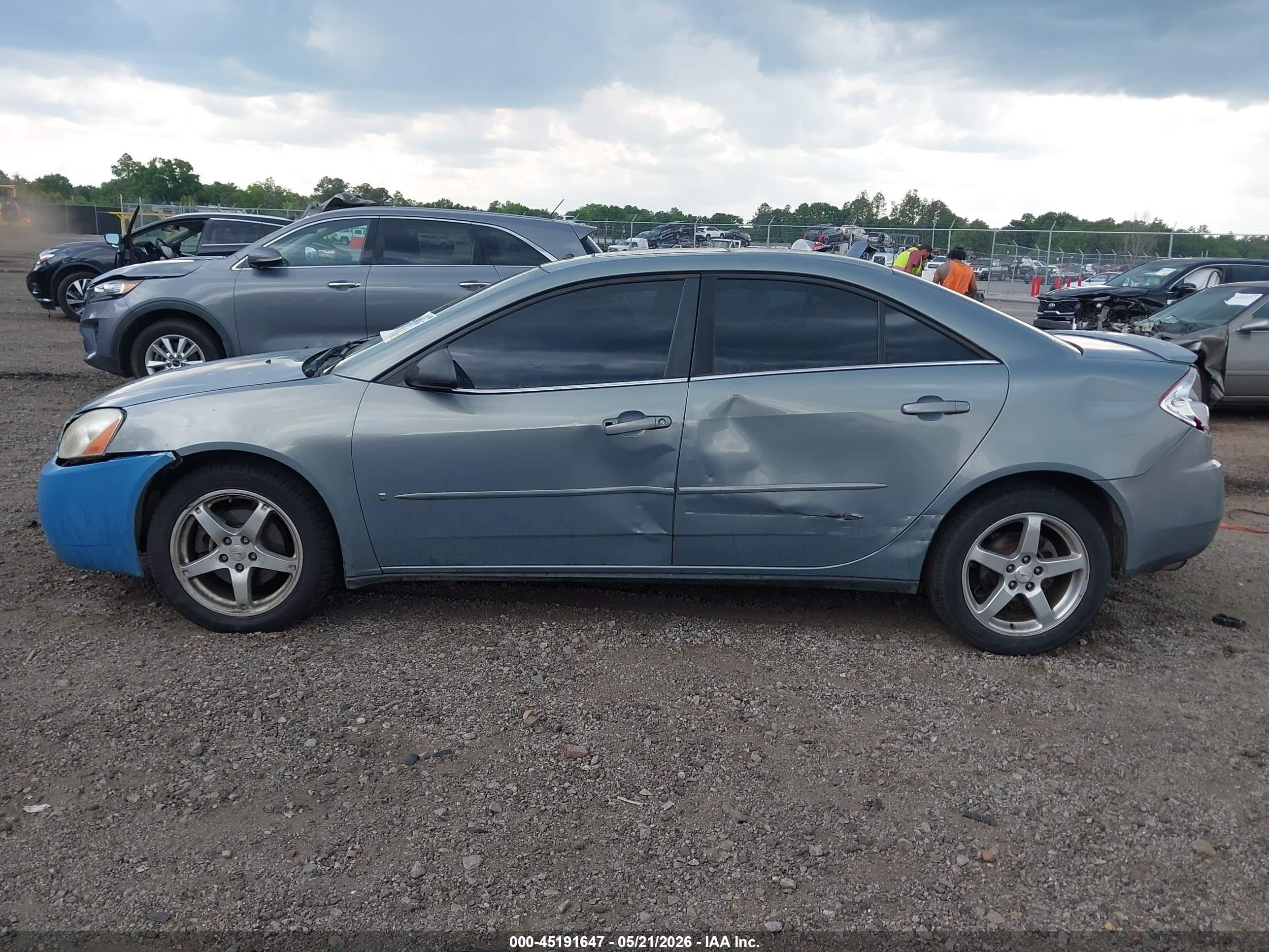 2007 Pontiac G6   Gray vin: 1G2ZG57N174262179
