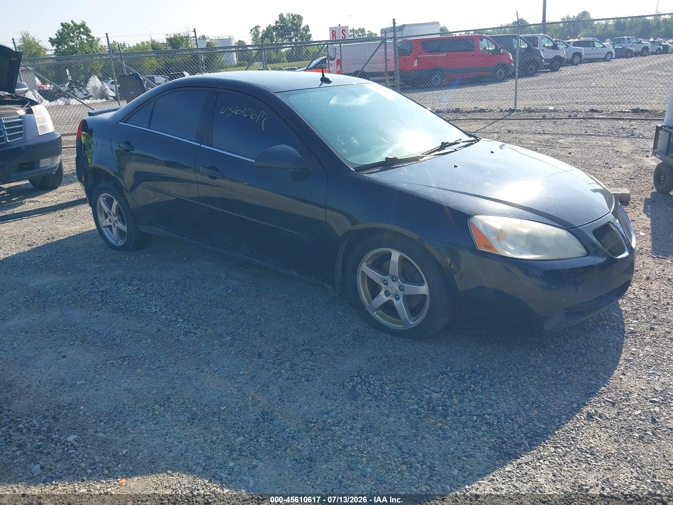 2008 Pontiac G6   Black vin: 1G2ZG57N284147902