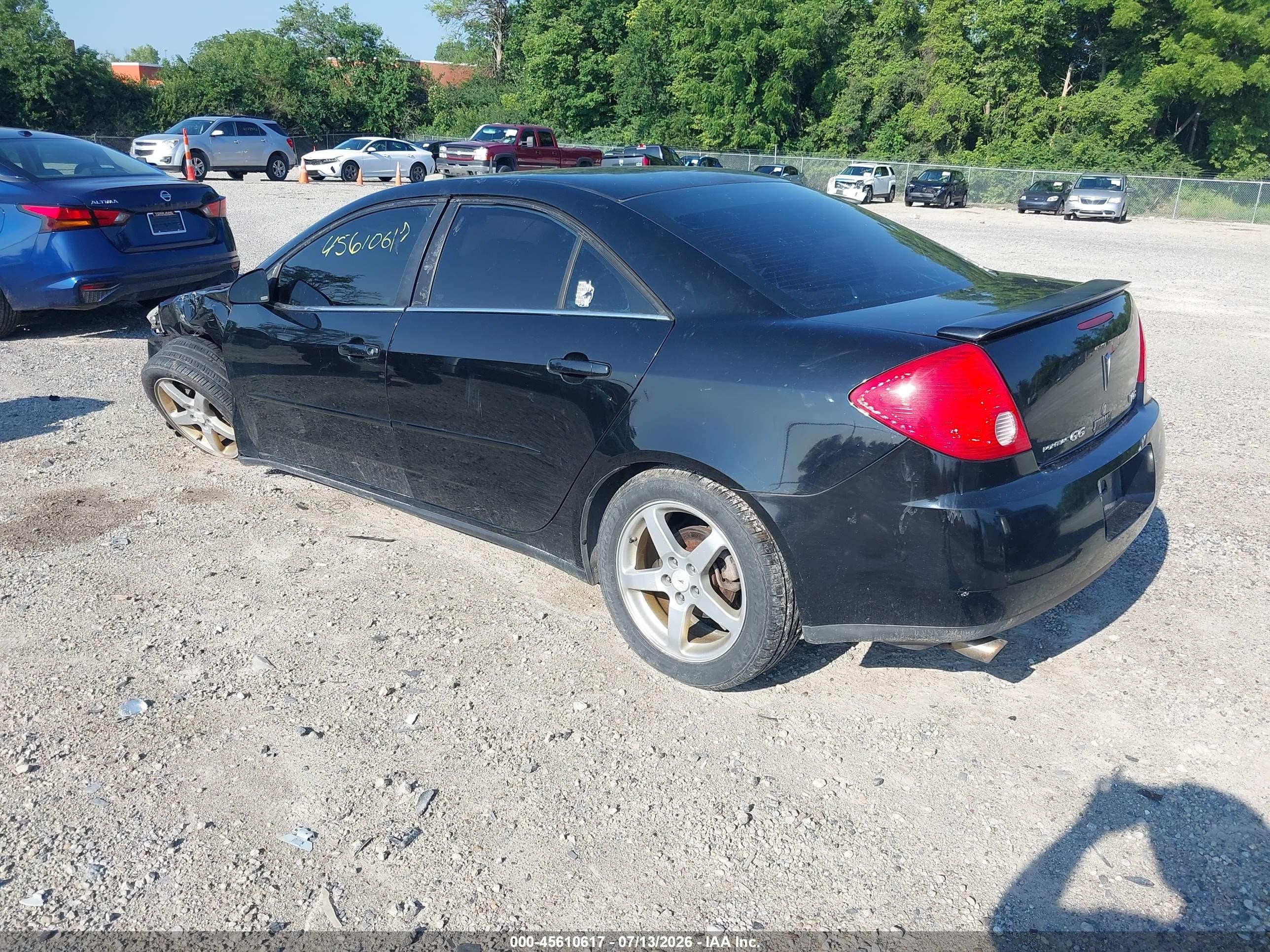 2008 Pontiac G6   Черный vin: 1G2ZG57N284147902