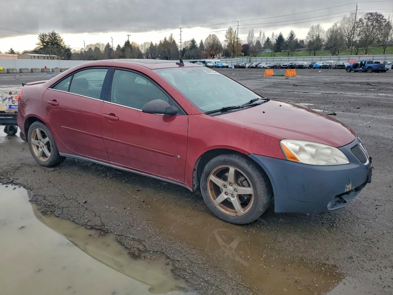 2009 Pontiac G6 Burgundy vin: 1G2ZG57N294136495
