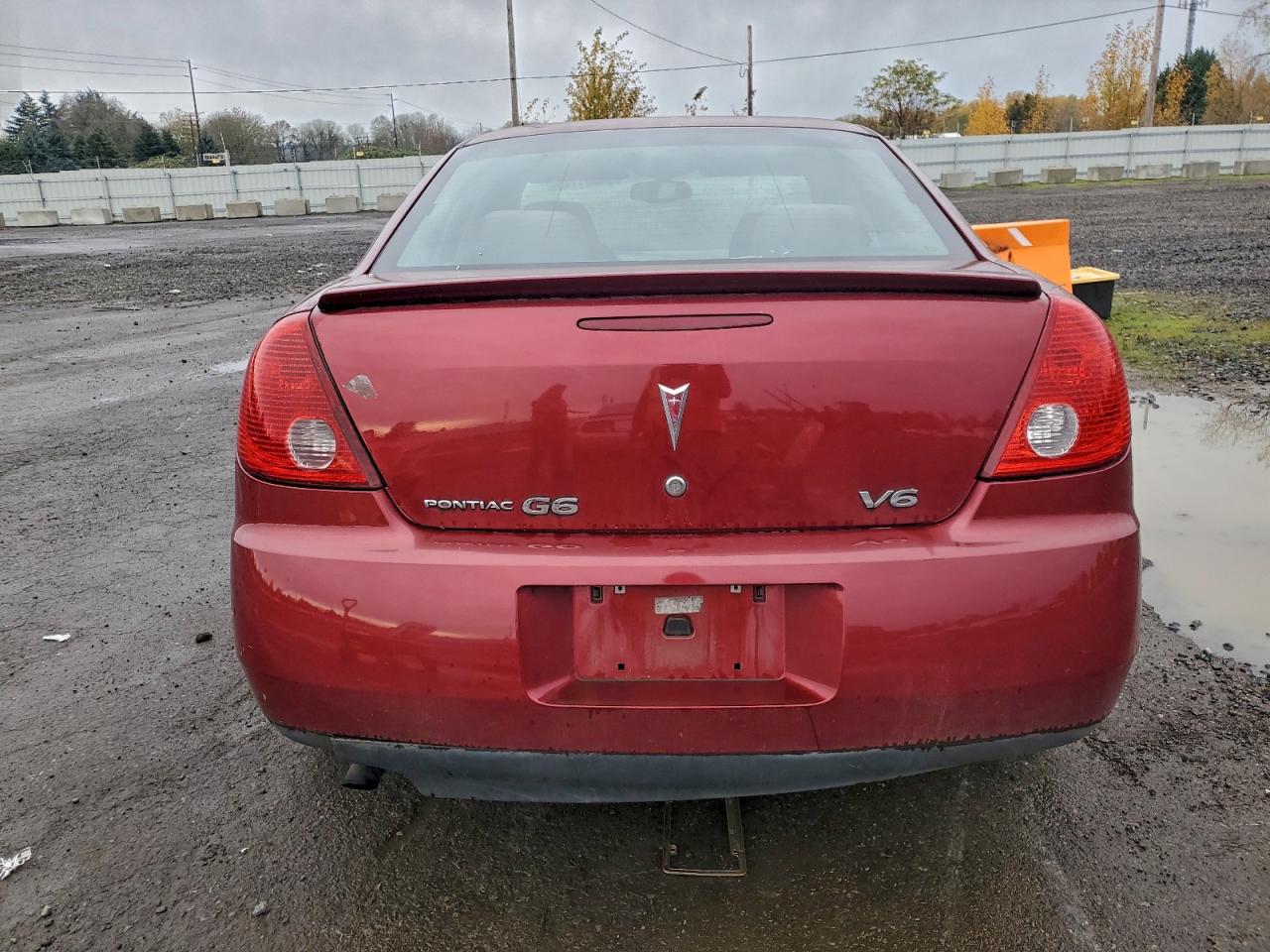 2009 Pontiac G6 Burgundy vin: 1G2ZG57N294136495