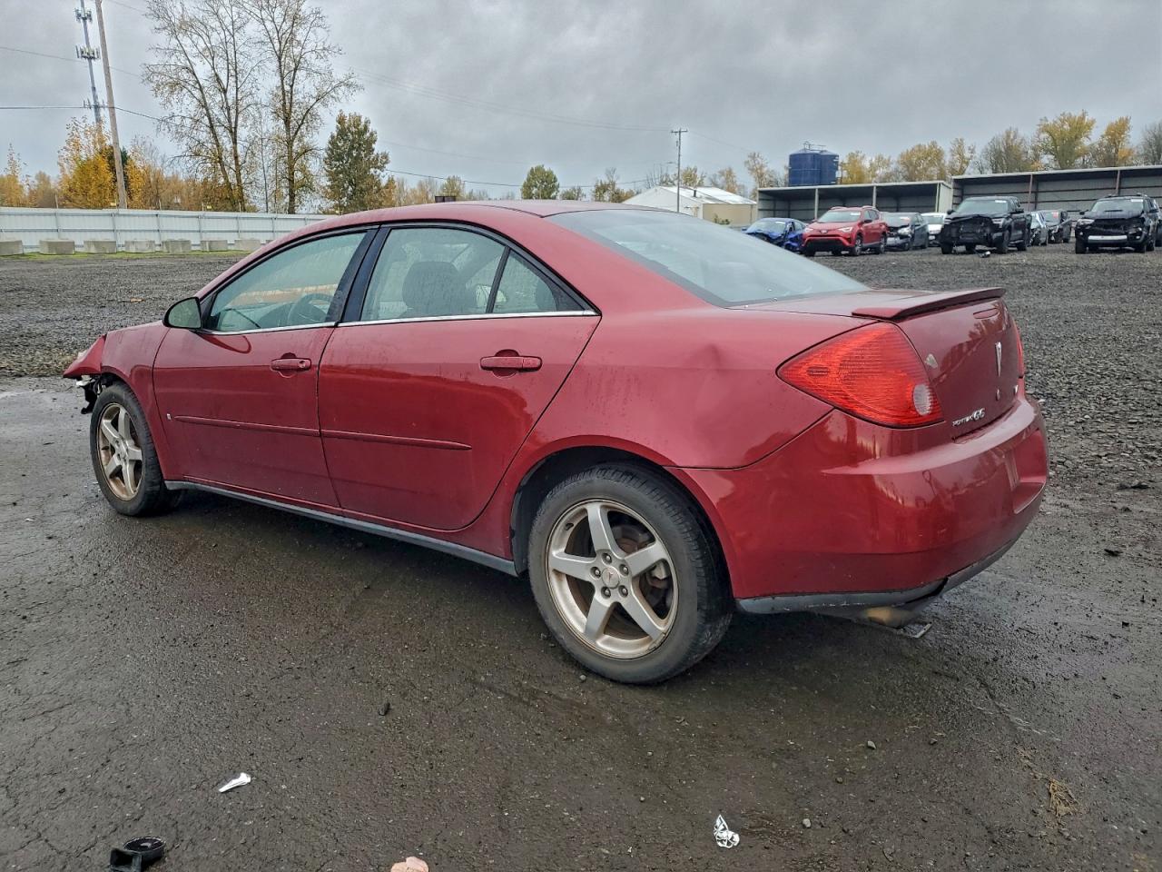 2009 Pontiac G6 Burgundy vin: 1G2ZG57N294136495