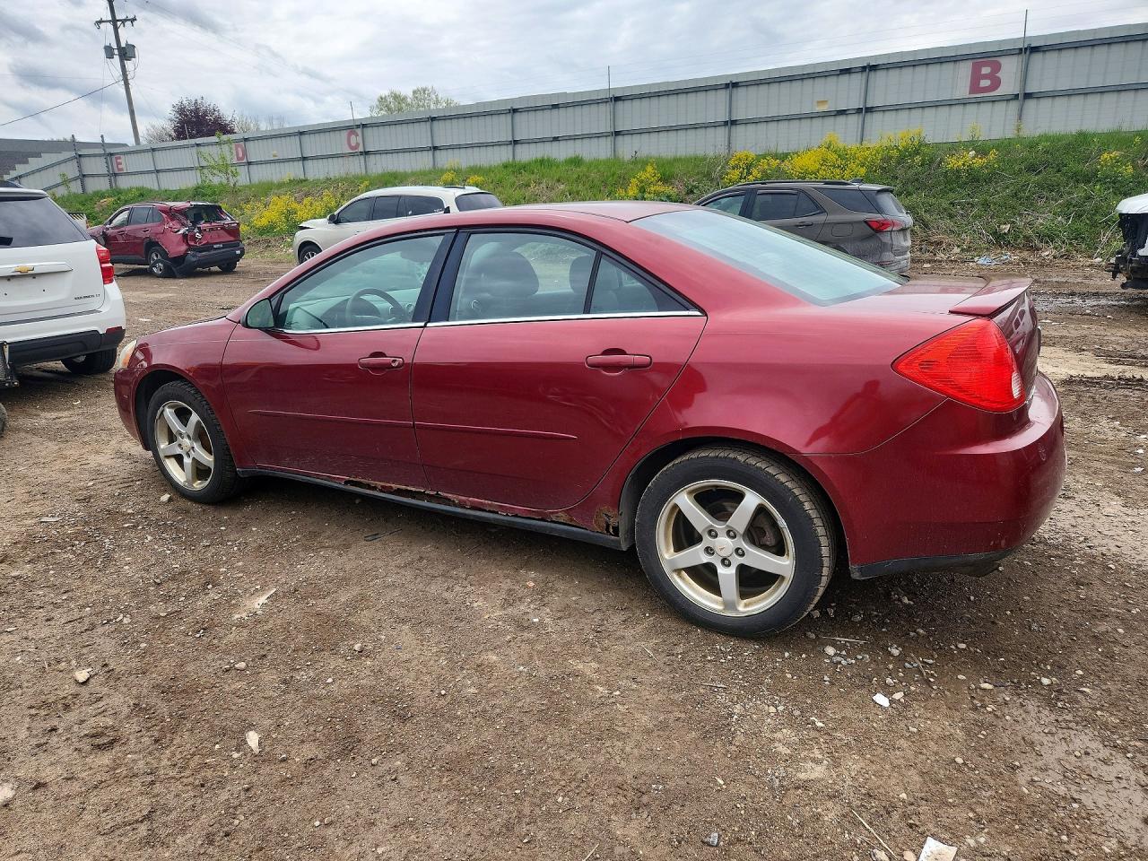2008 Pontiac G6 Base Бордовый vin: 1G2ZG57N384149996