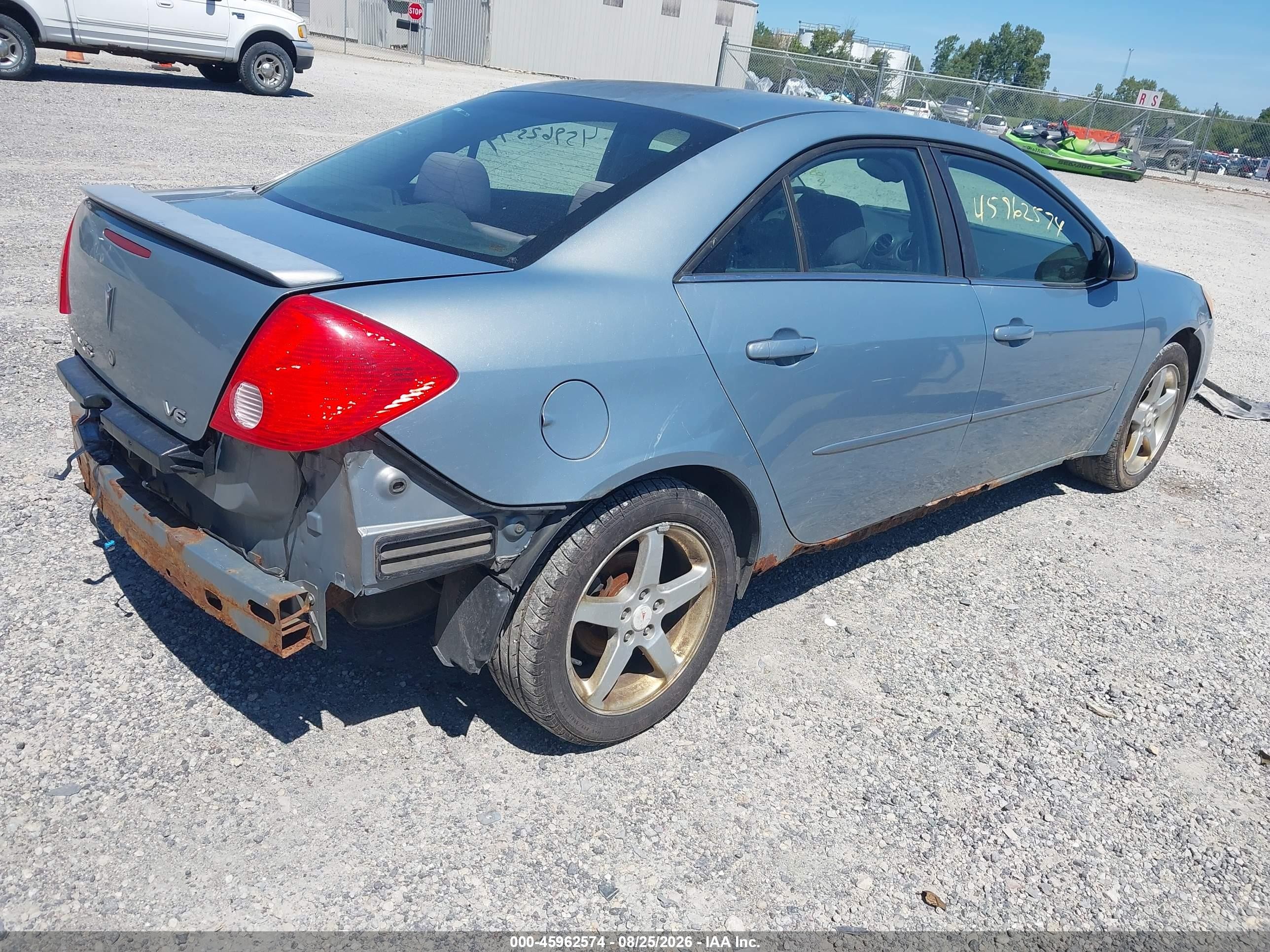 2008 Pontiac G6 Blue vin: 1G2ZG57N384166099