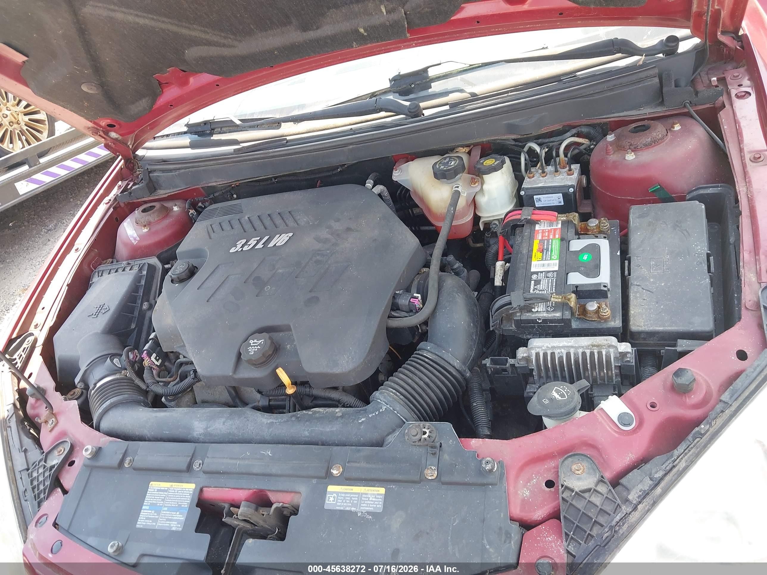 2008 Pontiac G6   Темно-бордовый vin: 1G2ZG57N484204052