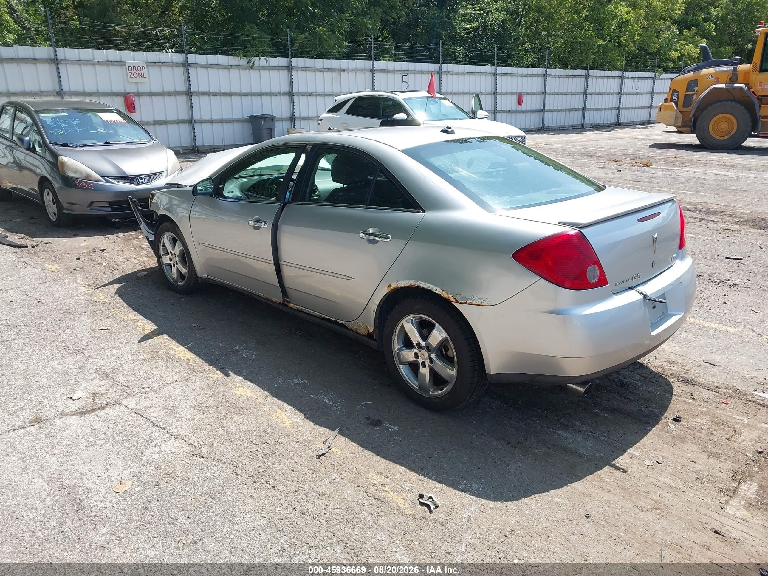 2009 Pontiac G6 Silver vin: 1G2ZG57N494130780