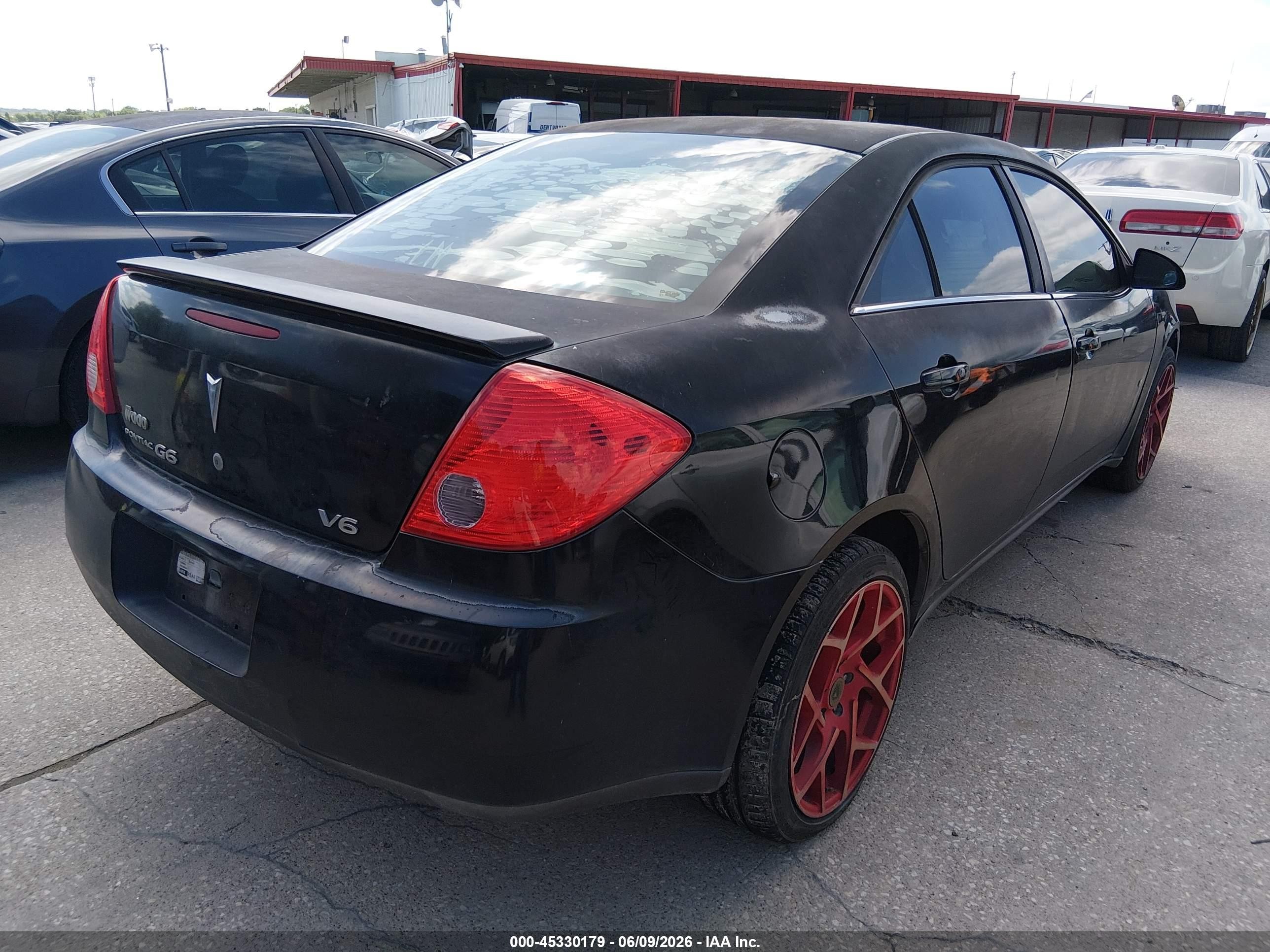 2008 Pontiac G6   Black vin: 1G2ZG57N584145965