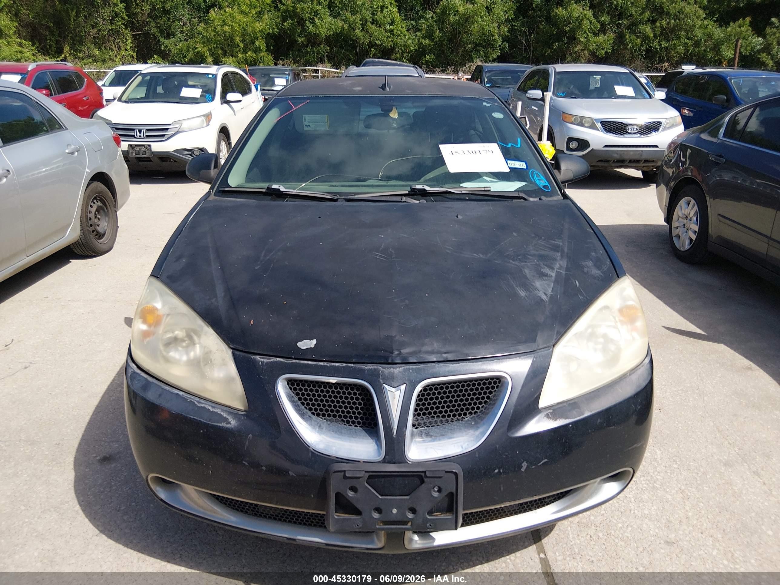 2008 Pontiac G6   Black vin: 1G2ZG57N584145965
