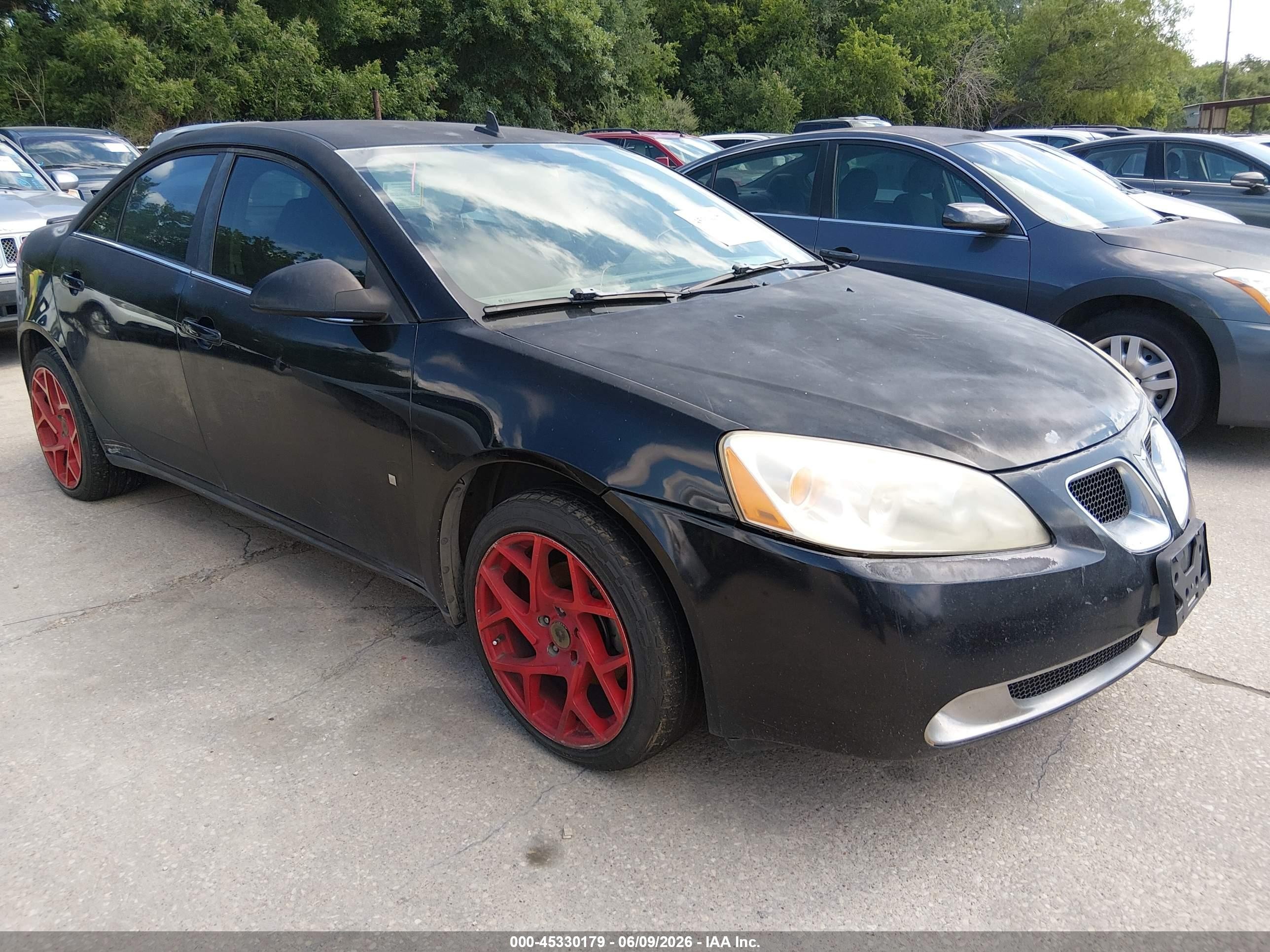 2008 Pontiac G6   Black vin: 1G2ZG57N584145965