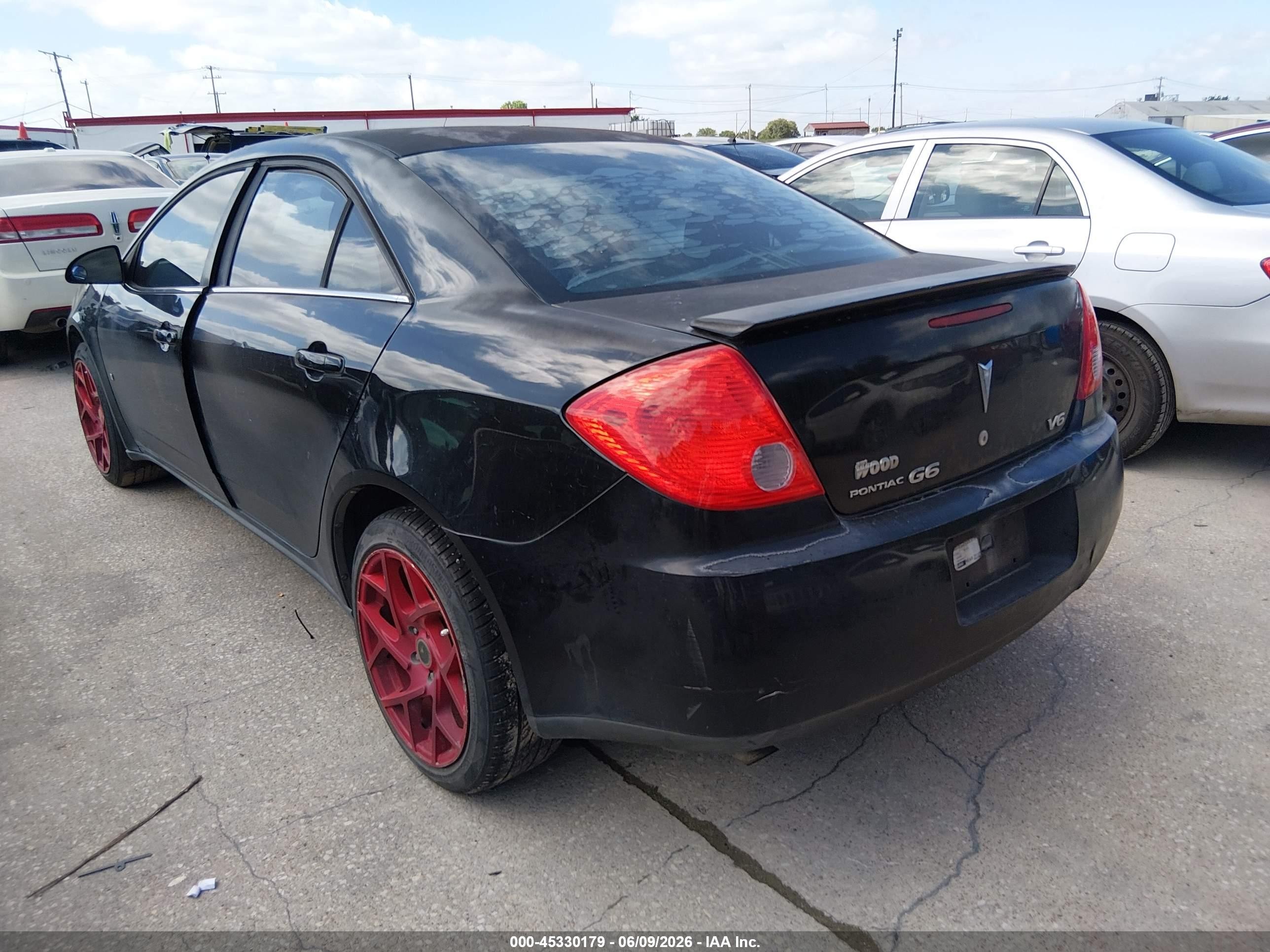 2008 Pontiac G6   Black vin: 1G2ZG57N584145965