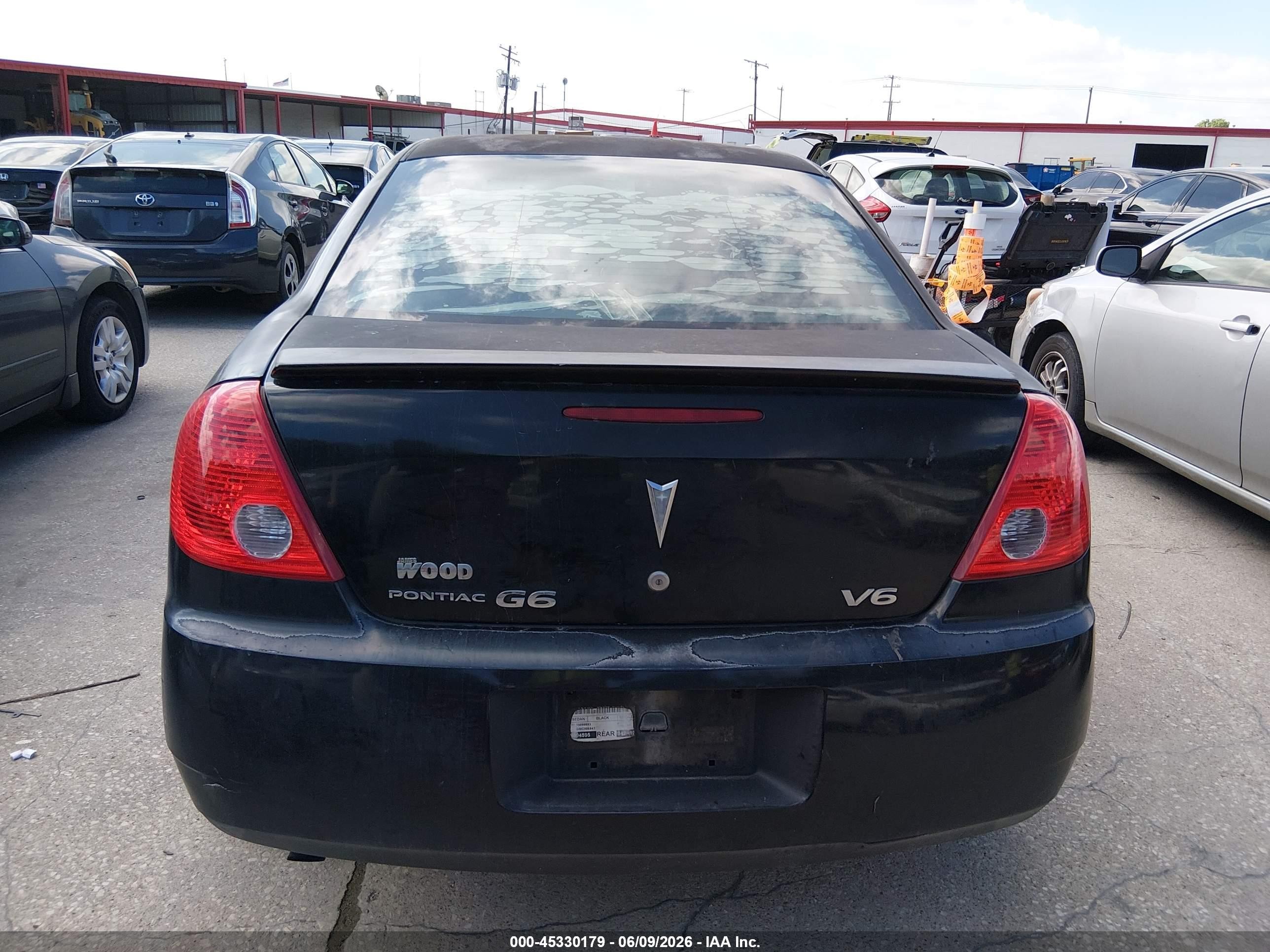 2008 Pontiac G6   Black vin: 1G2ZG57N584145965