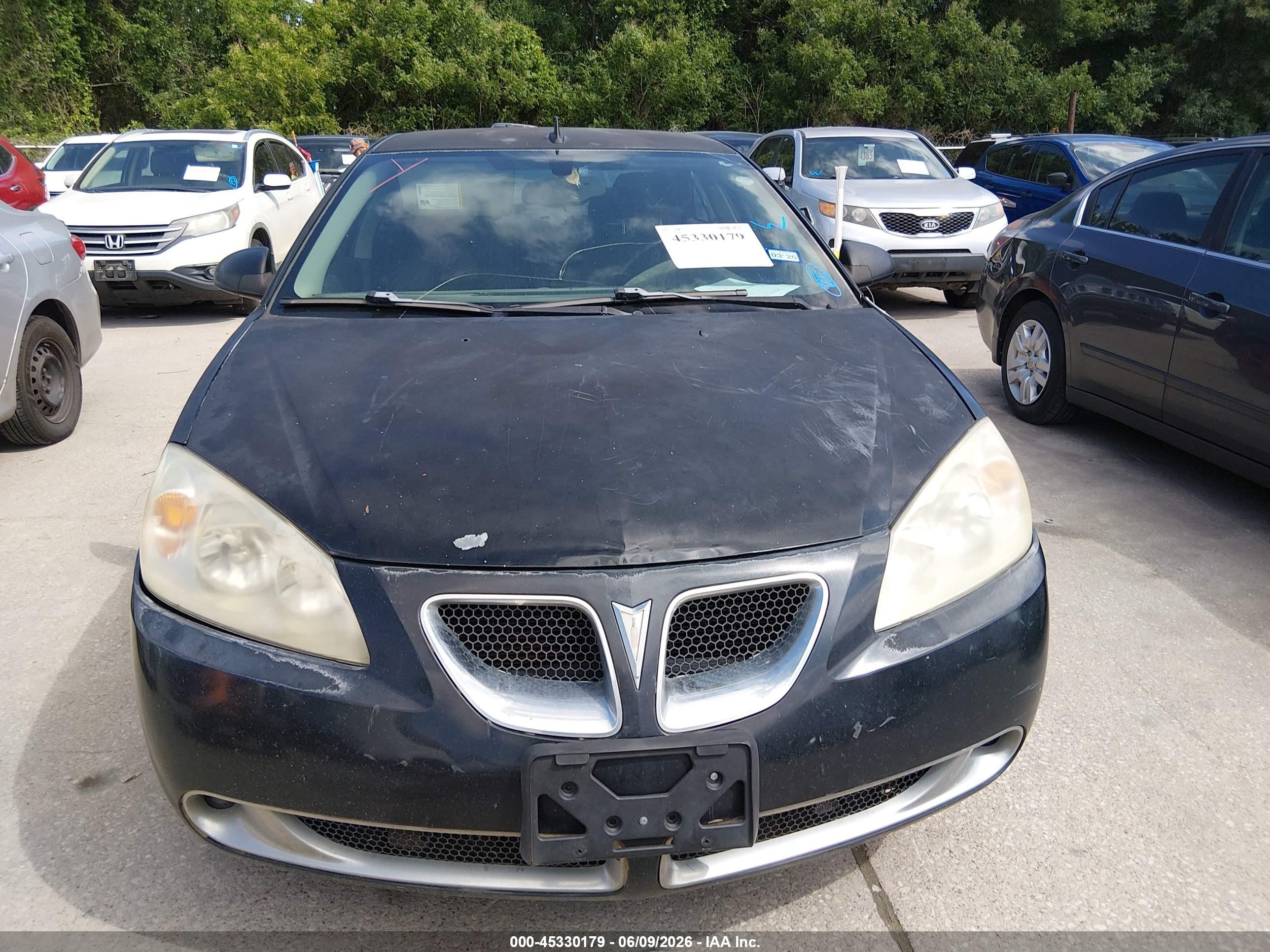 2008 Pontiac G6   Black vin: 1G2ZG57N584145965