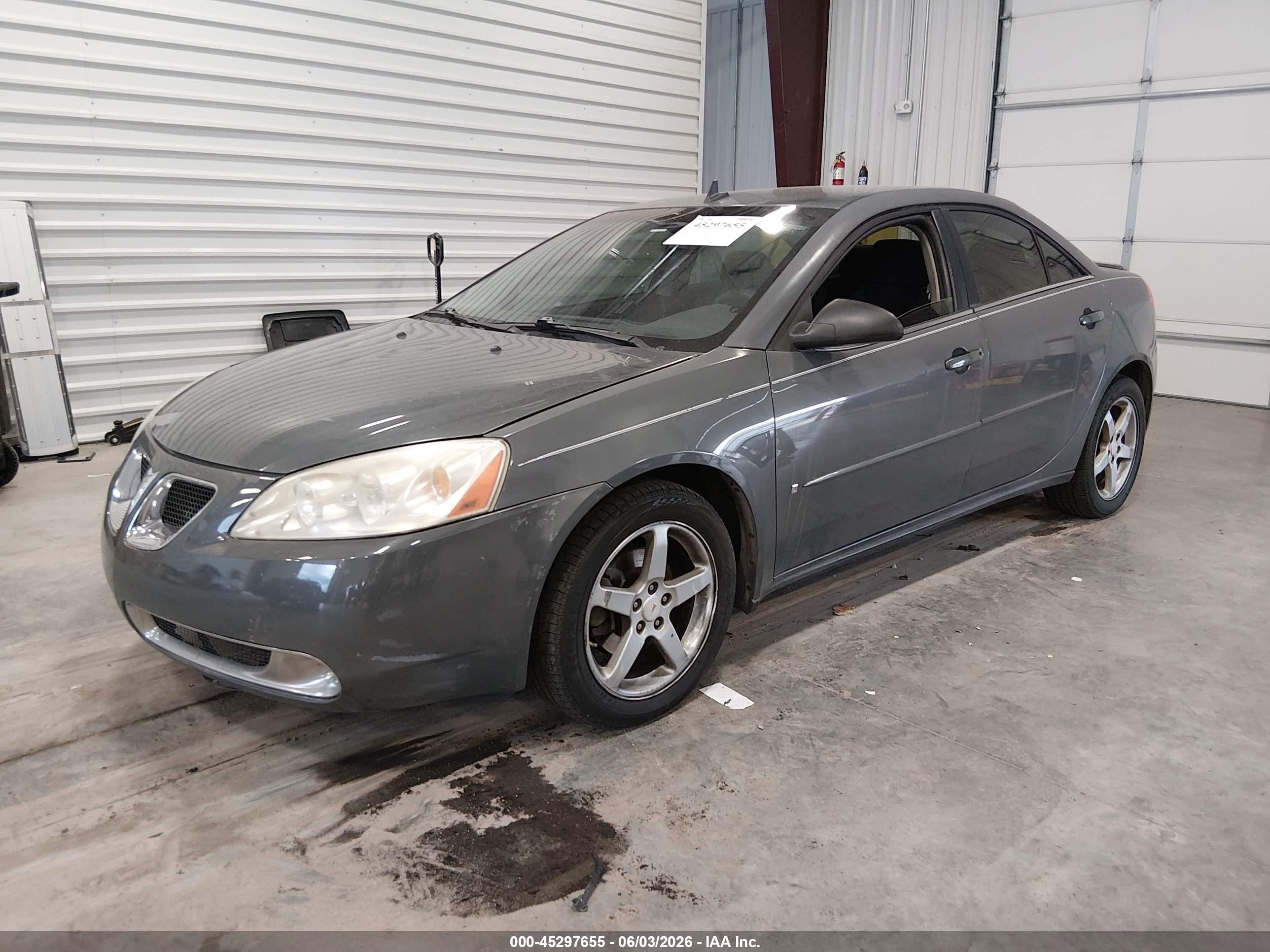 2008 Pontiac G6   Gray vin: 1G2ZG57N584195877