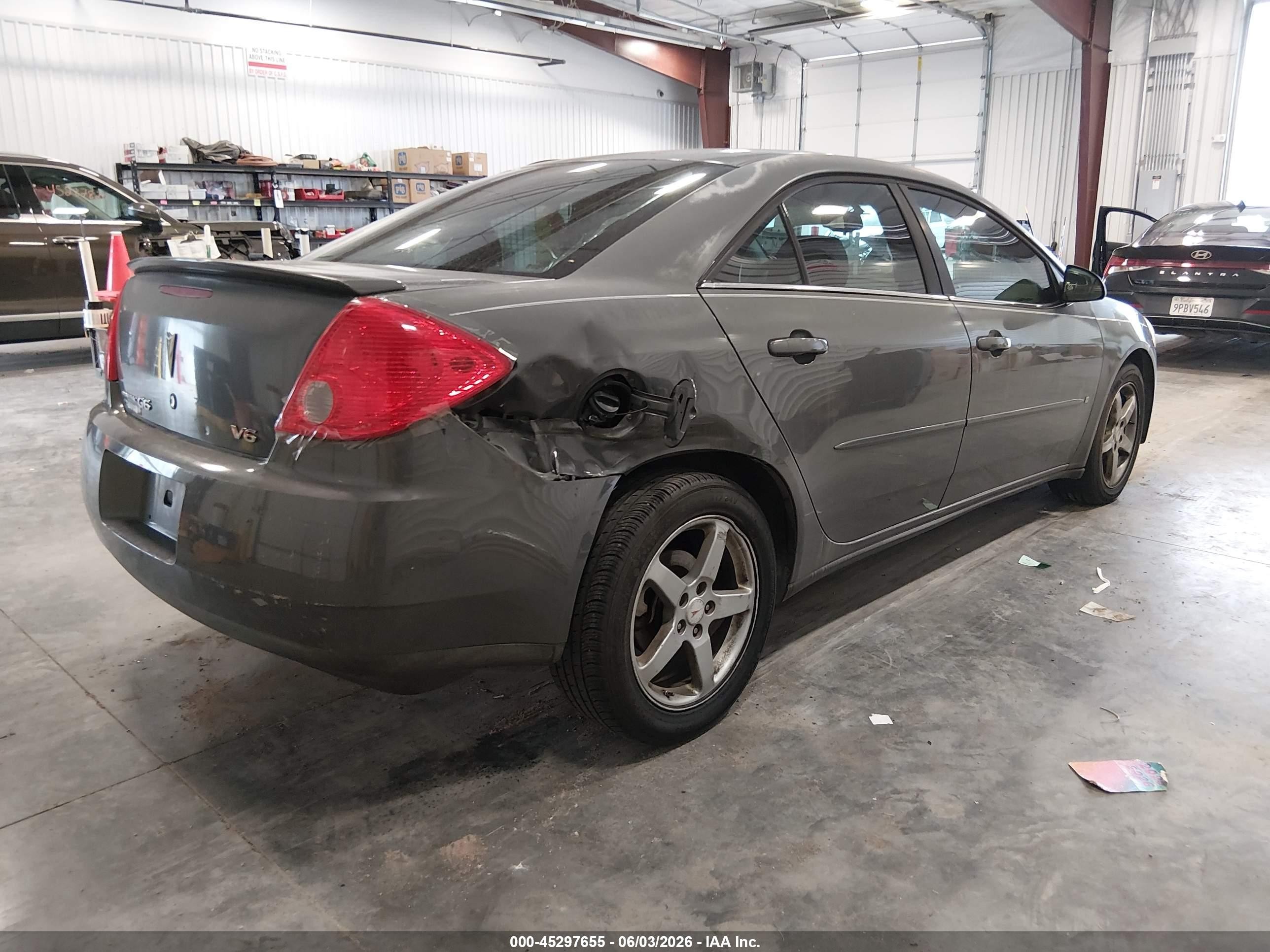 2008 Pontiac G6   Gray vin: 1G2ZG57N584195877
